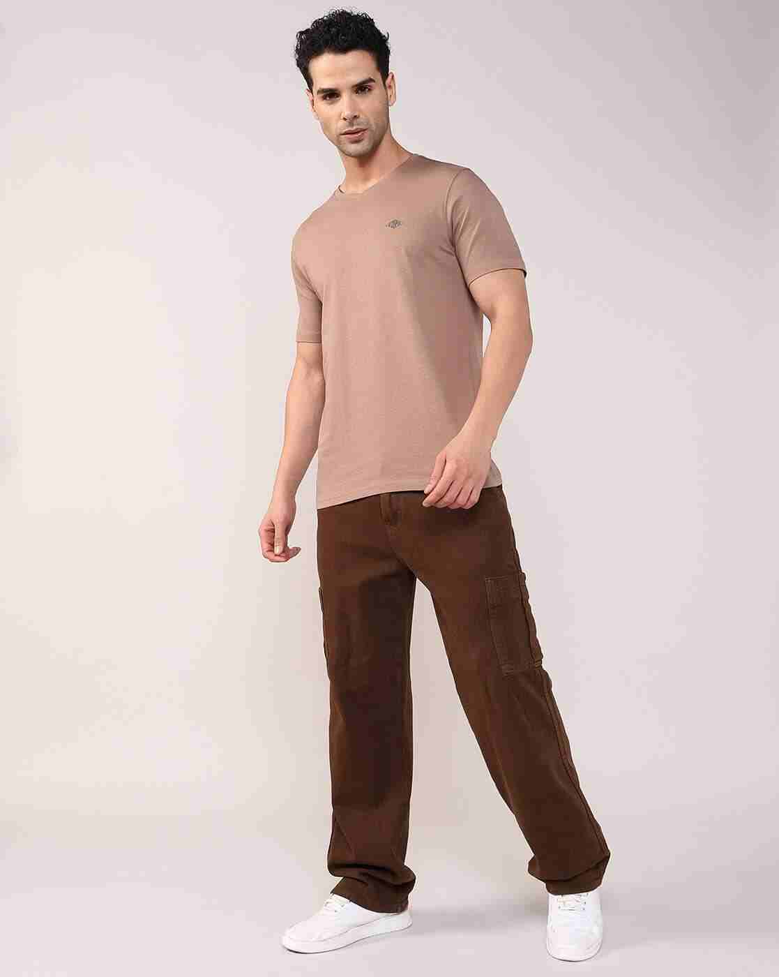 Lee Cooper | Men Regular Fit V-Neck T-Shirt|4