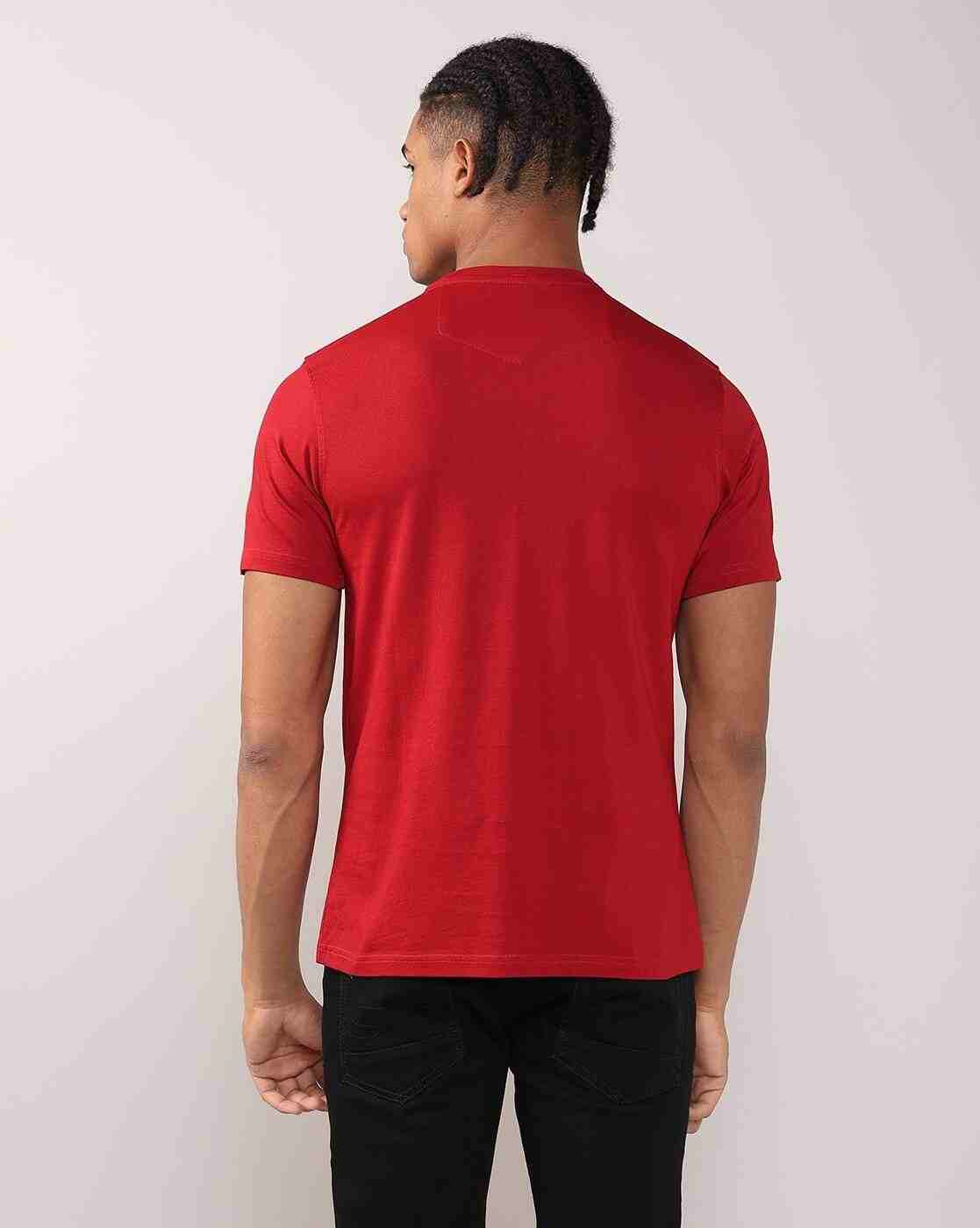 Lee Cooper | Men Regular Fit V-Neck T-Shirt|2