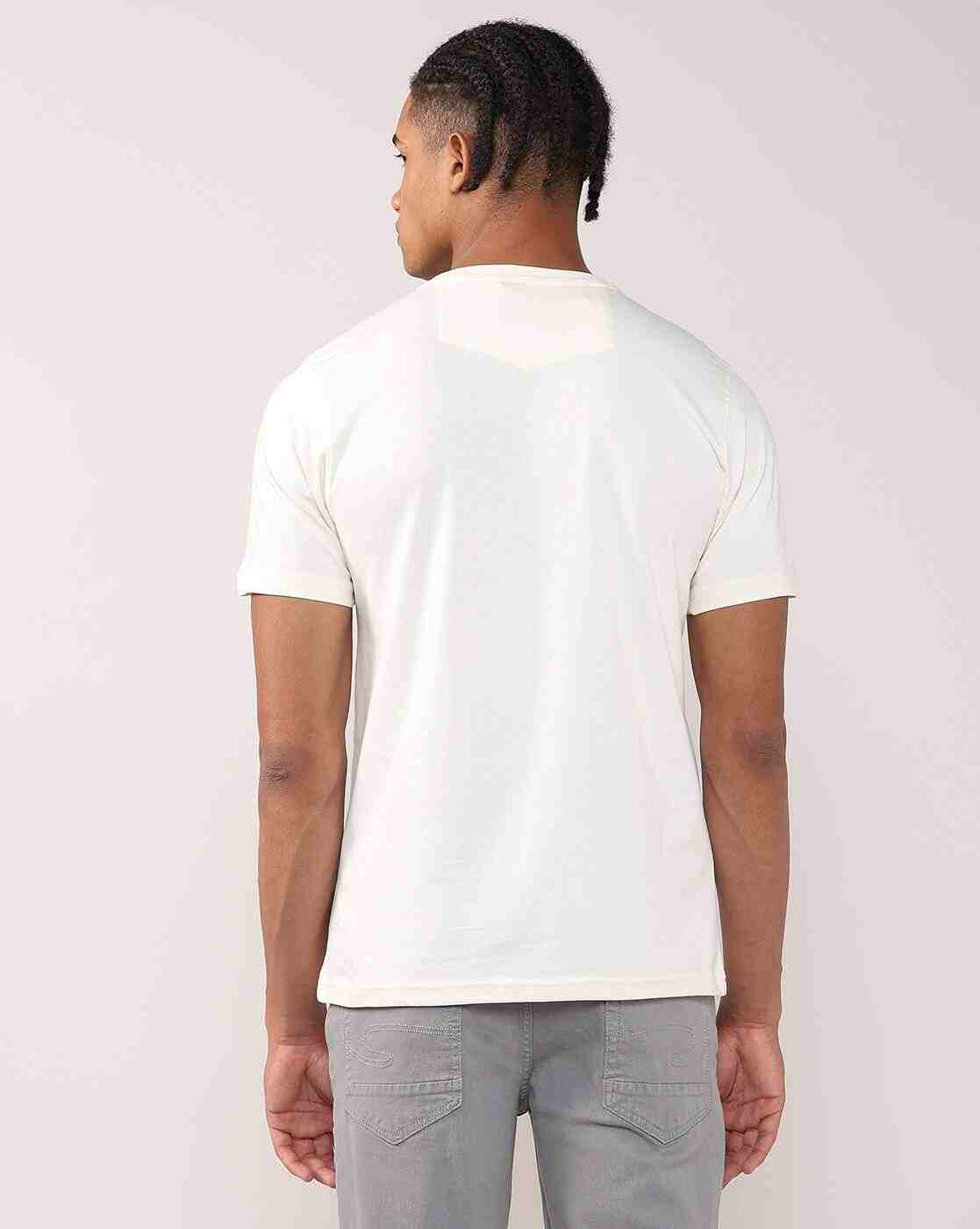 Lee Cooper | Men Regular Fit V-Neck T-Shirt|2