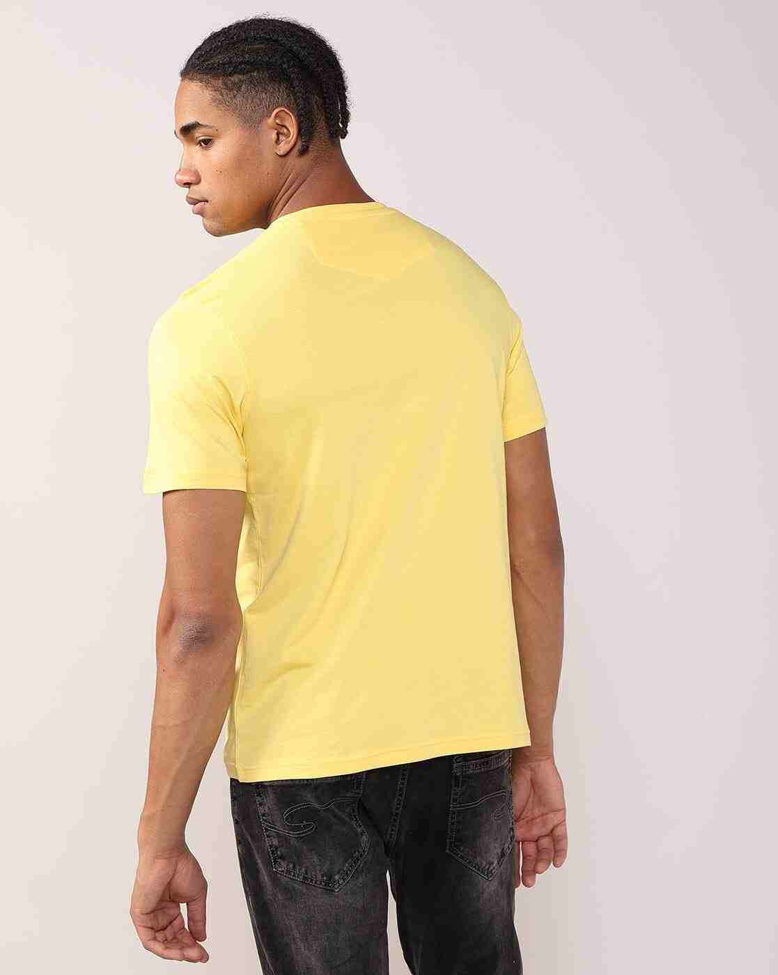 Lee Cooper | Men Regular Fit V-Neck T-Shirt|2