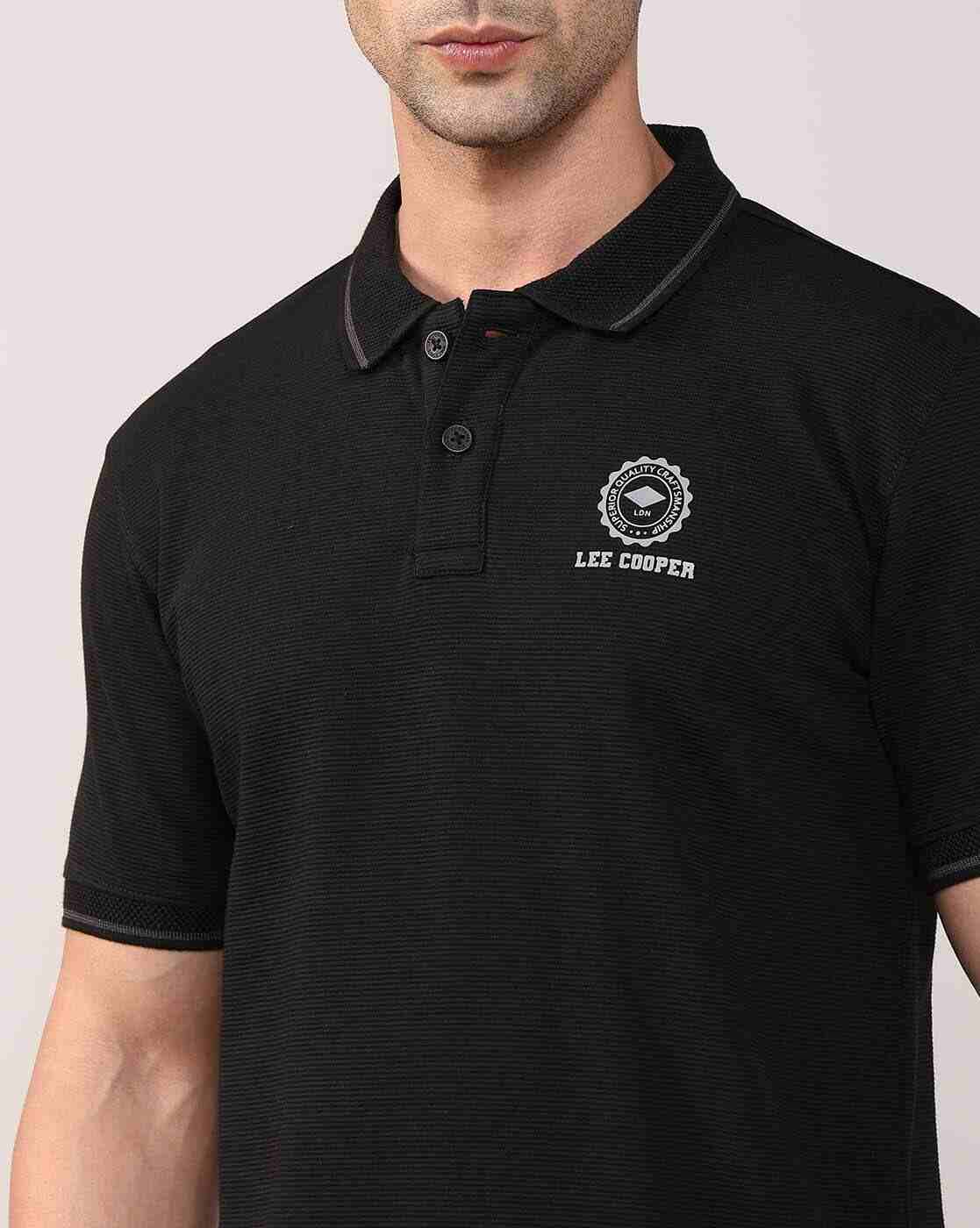 Lee Cooper | Men Regular Fit Polo T-Shirt|4