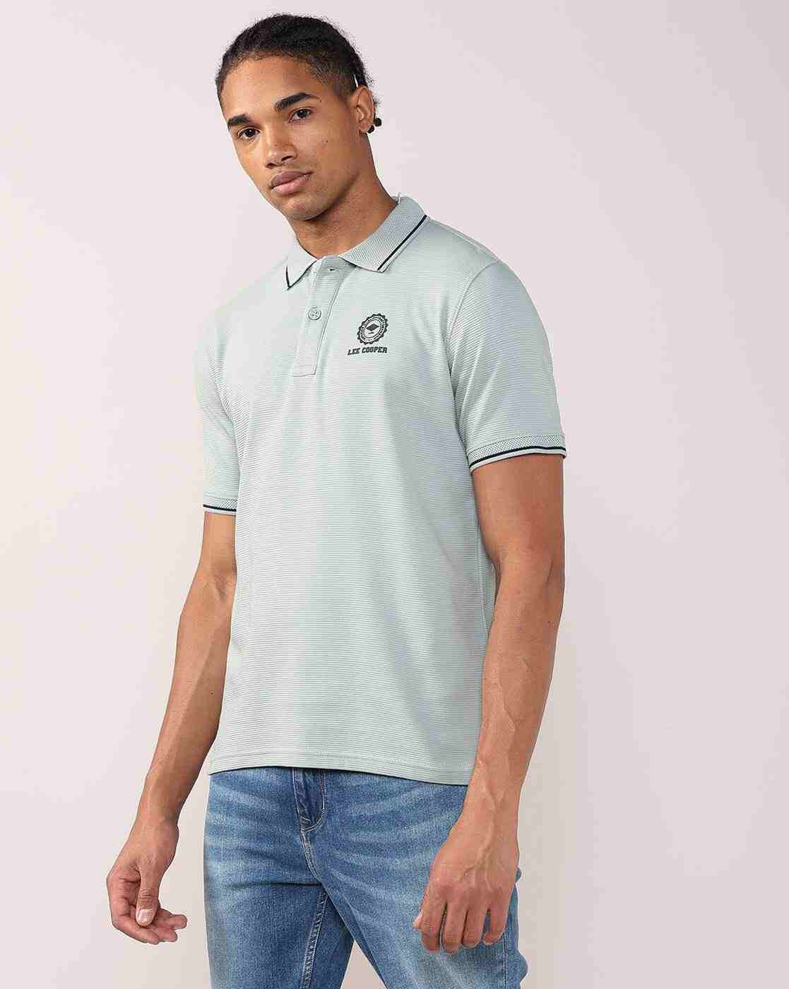 Lee Cooper | Men Regular Fit Polo T-Shirt|1