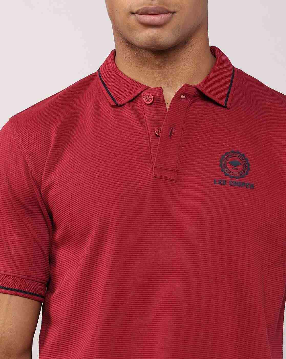 Lee Cooper | Men Regular Fit Polo T-Shirt|5