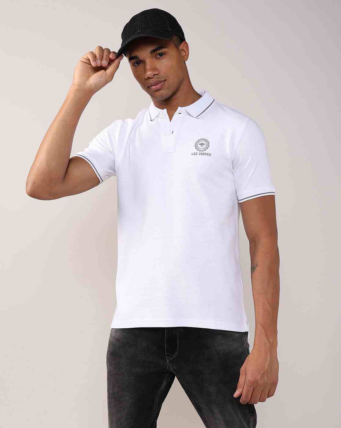 Men Regular Fit Polo T-Shirt