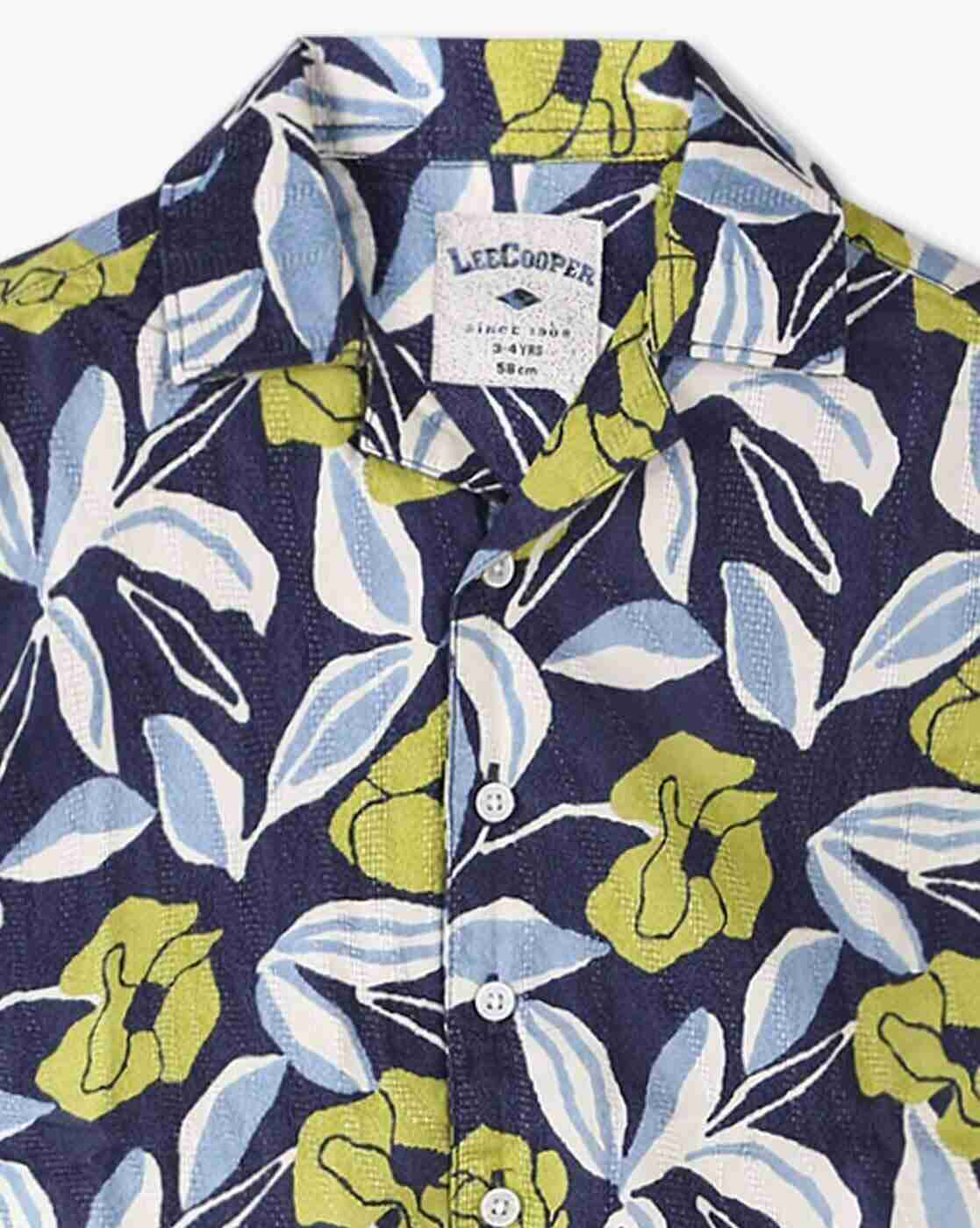 Lee Cooper | All-Over Print Relaxed Fit Shirt|2