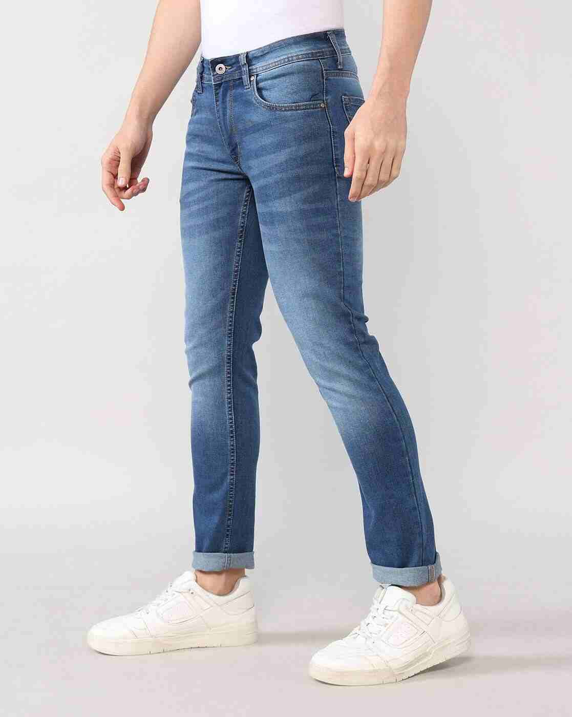 Lee Cooper | Men Washed Slim Fit Jeans|2