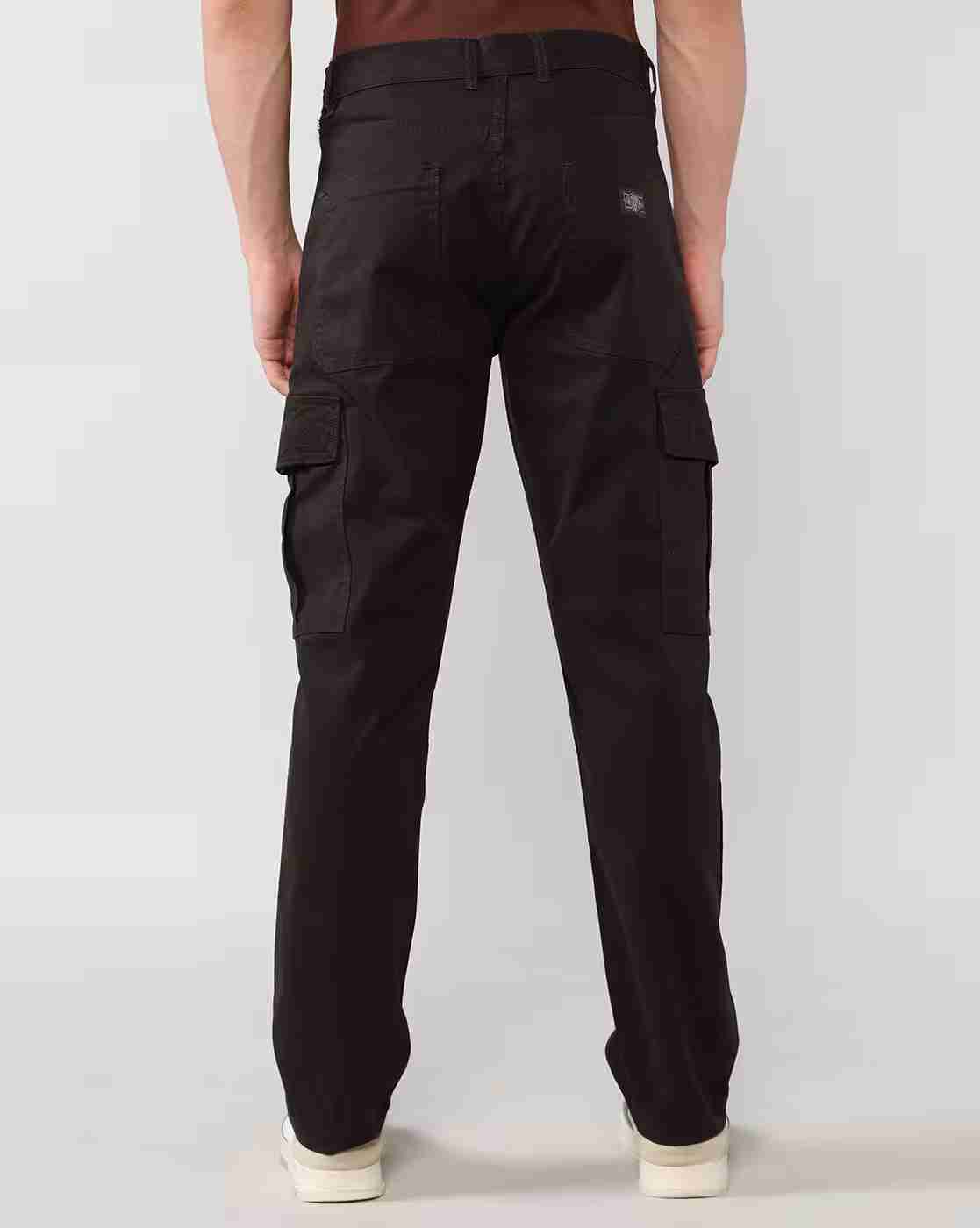 Lee Cooper | Men Regular Fit Cargo Pants|2