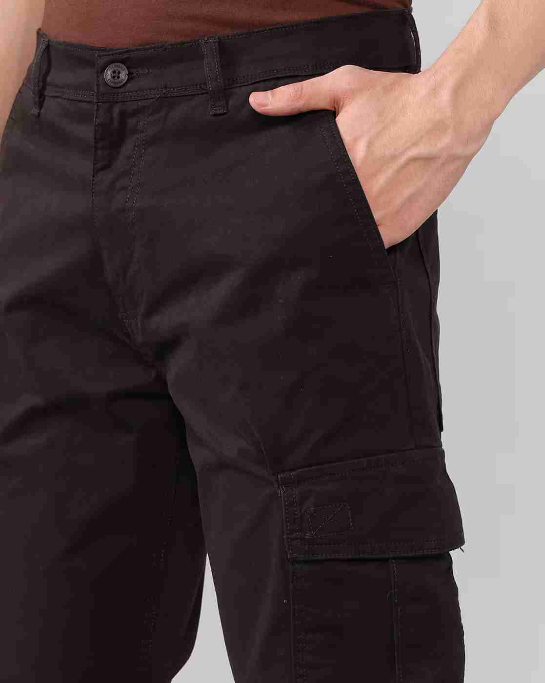 Lee Cooper | Men Regular Fit Cargo Pants|4