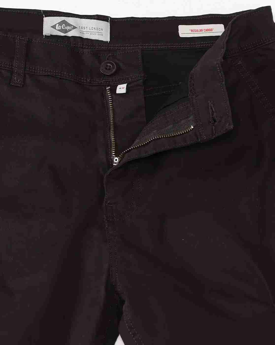 Lee Cooper | Men Regular Fit Cargo Pants|5