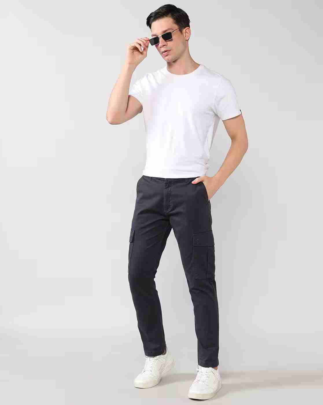 Men Regular Fit Cargo Pants