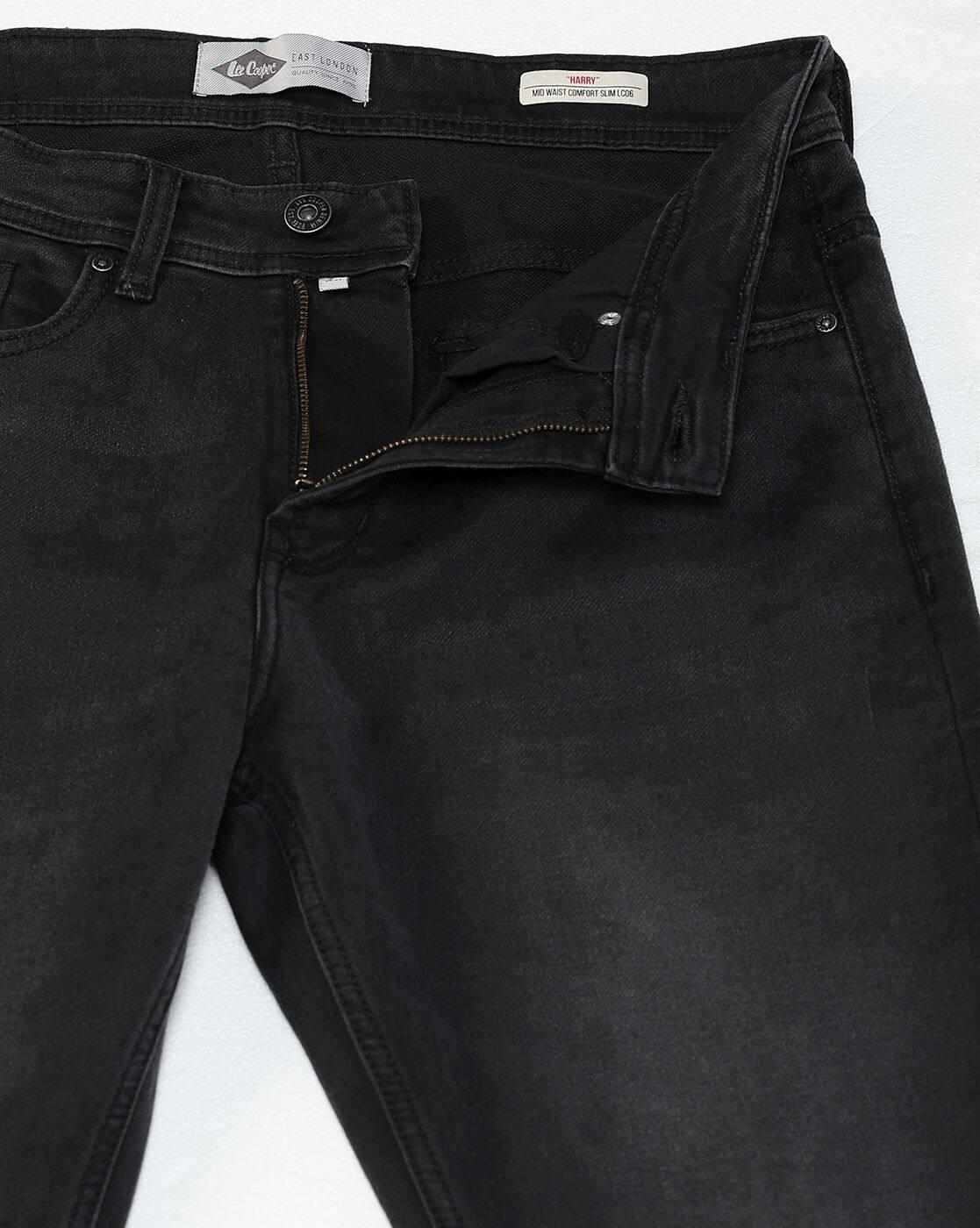 Lee Cooper | Men Lightly Washed Straight Jeans|5