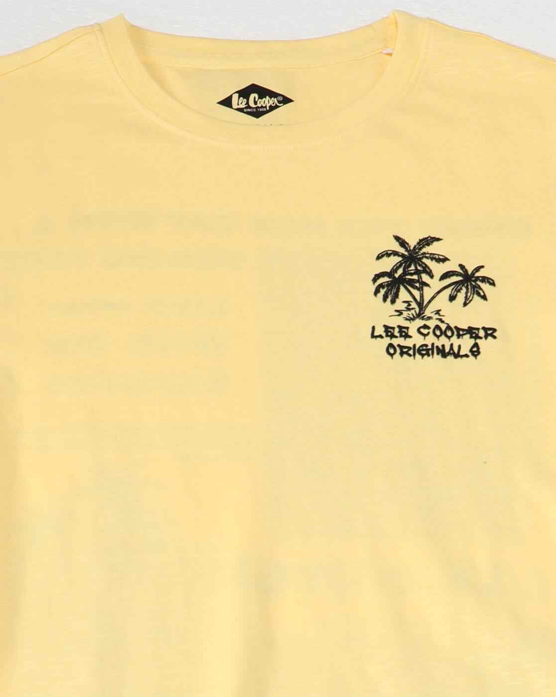 Lee Cooper | Men Graphic Print Regular Fit Crew-Neck T-Shirt|6