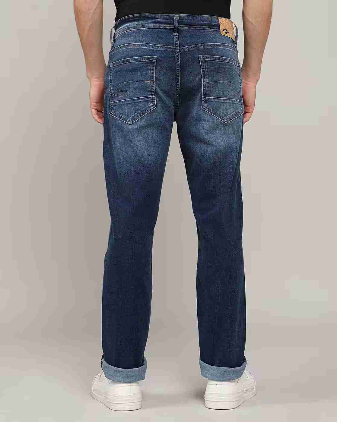 Lee Cooper | Men Mid-Wash Straight Jeans|2