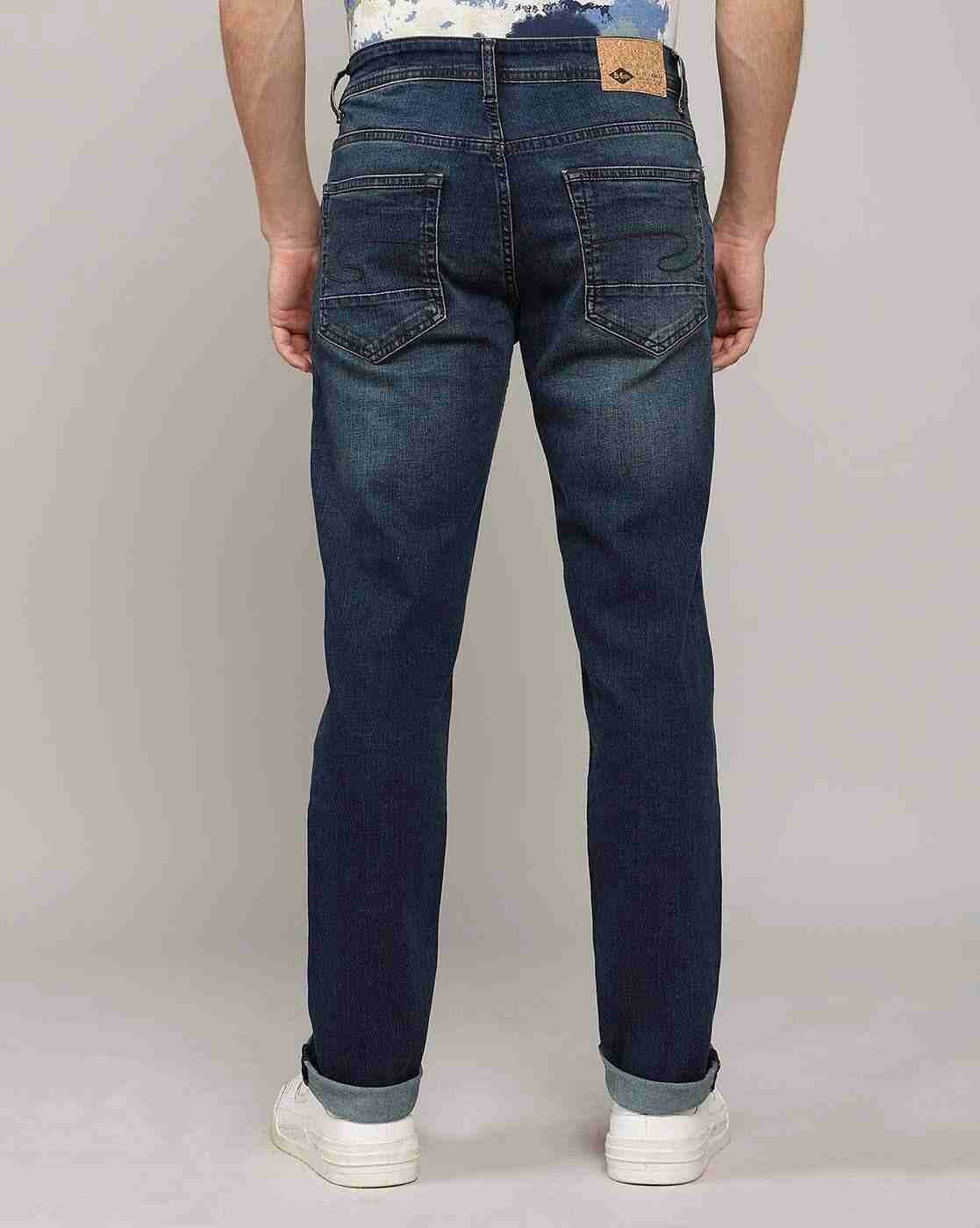 Lee Cooper | Men Mid-Wash Straight Jeans|2