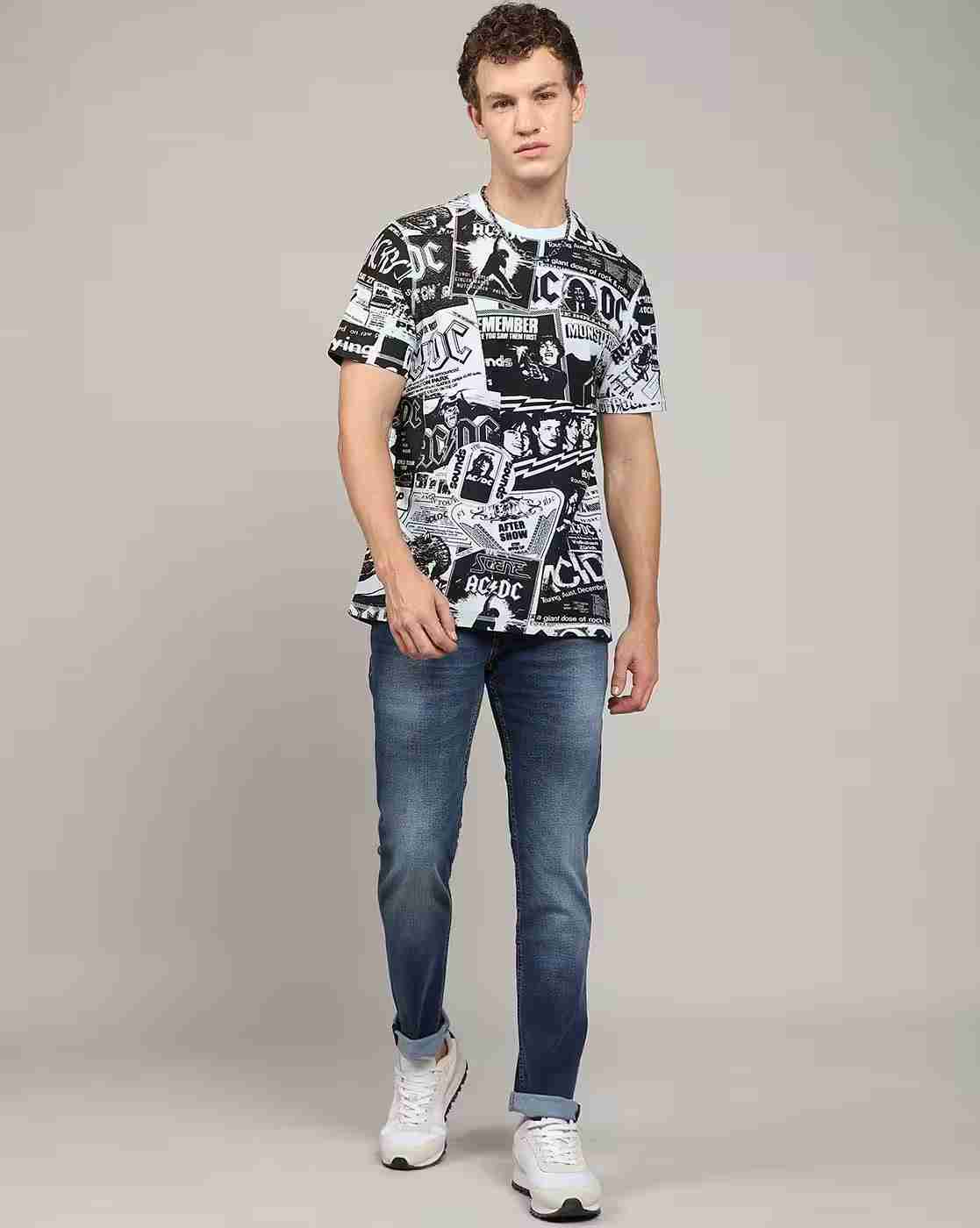 Lee Cooper | Men Lightly Washed Slim Fit Jeans|0