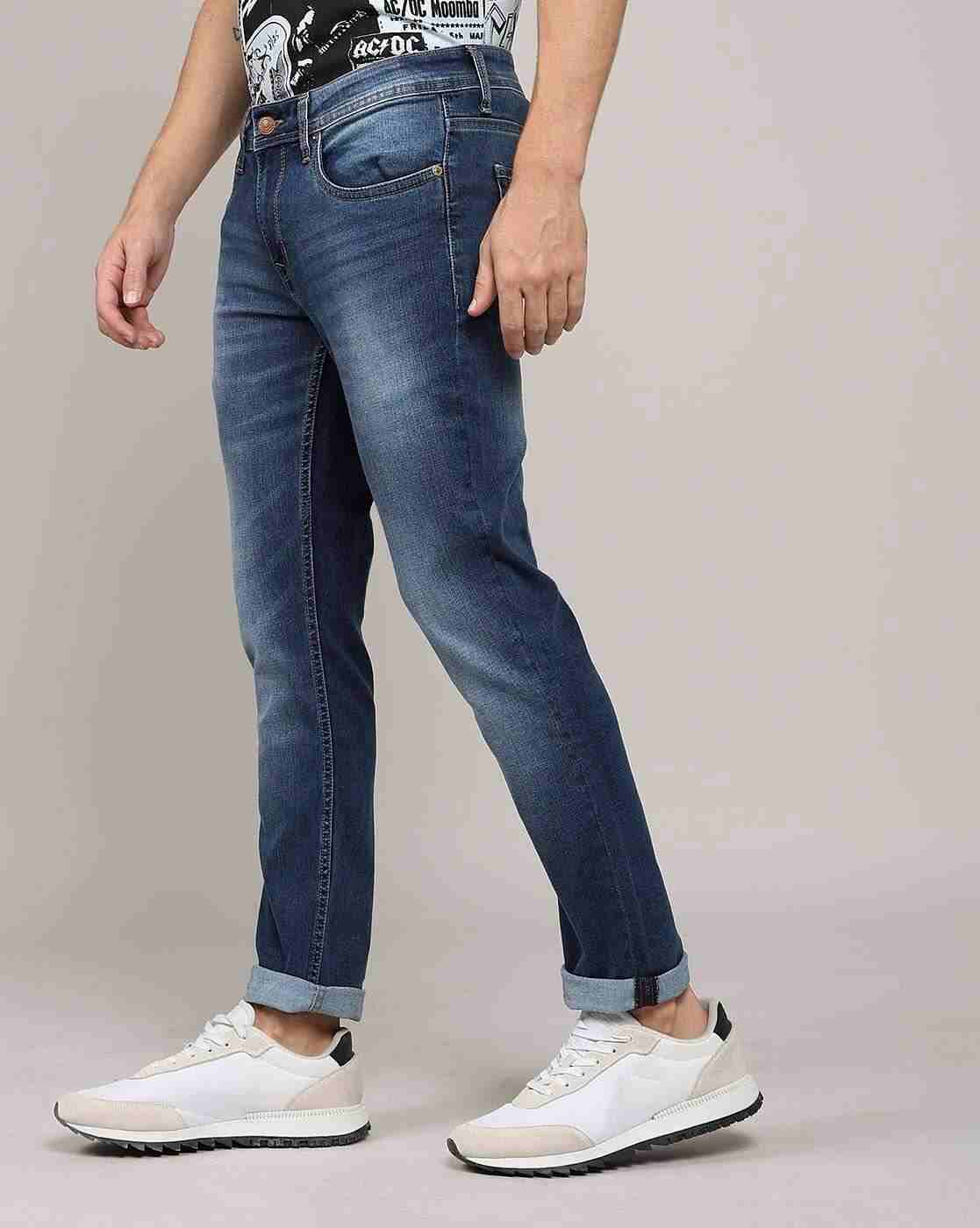 Lee Cooper | Men Lightly Washed Slim Fit Jeans|1
