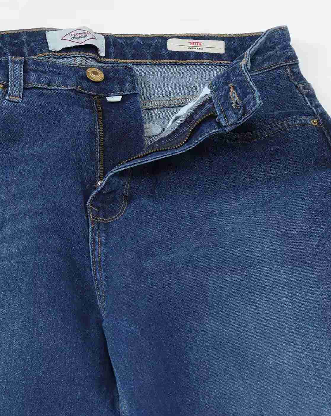 Lee Cooper | Women Wide Leg High-Rise Jeans|5