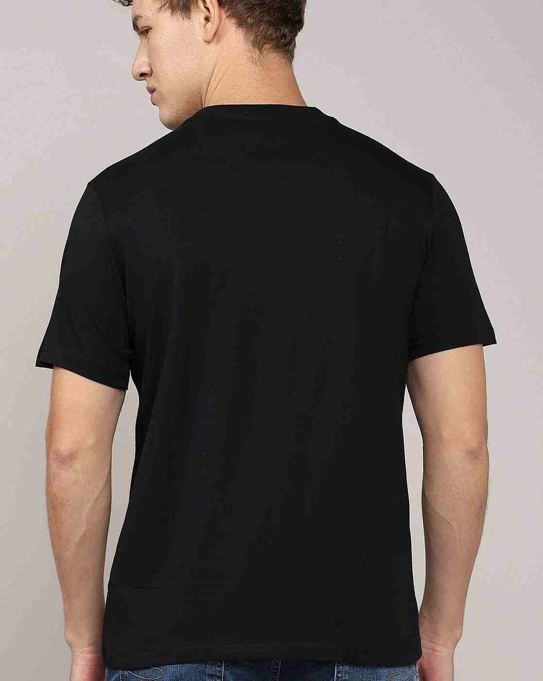 Lee Cooper | Men Logo Print Regular Fit Crew-Neck T-Shirt|3