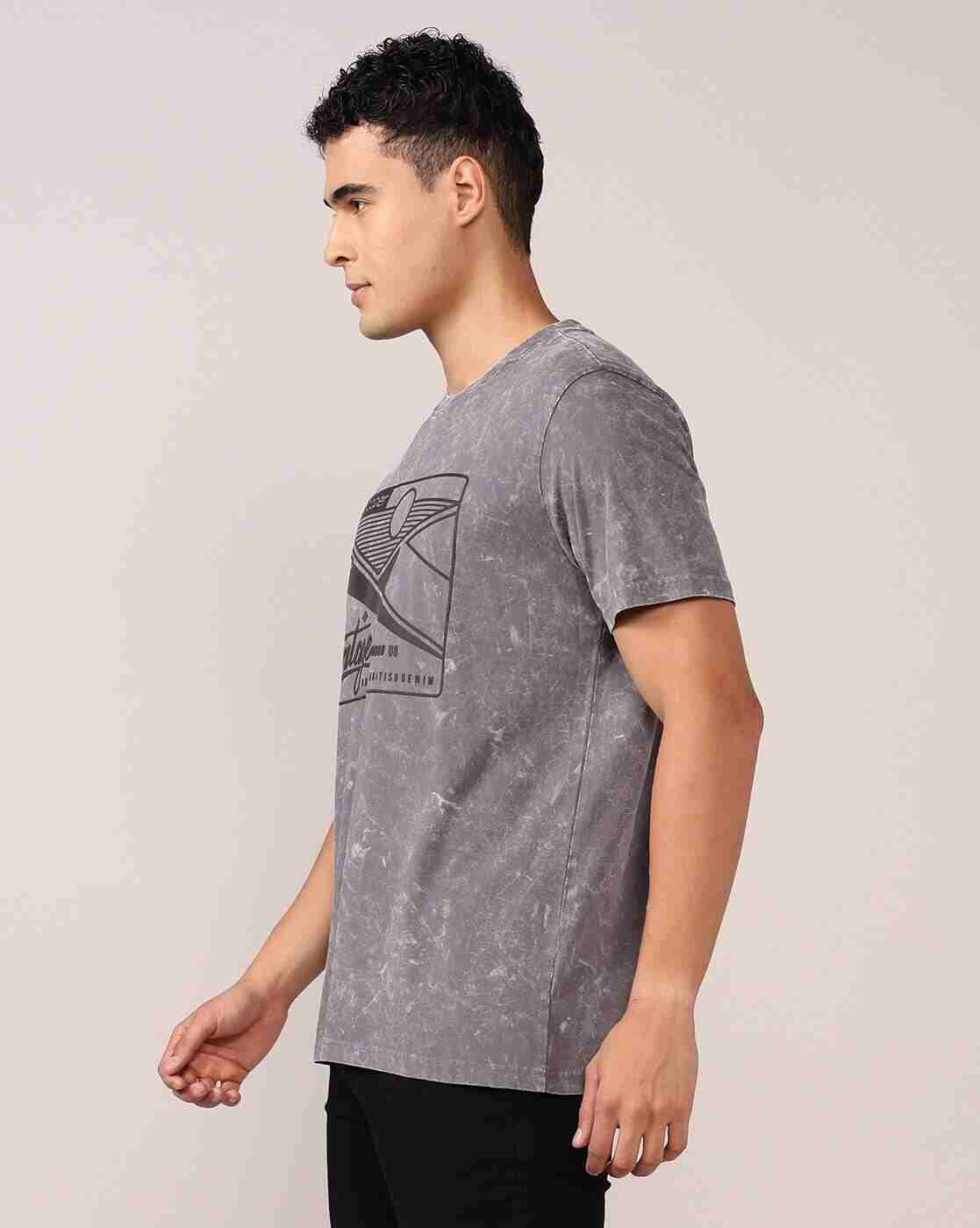 Lee Cooper | Men Graphic Print Relaxed Fit Crew-Neck T-Shirt|2