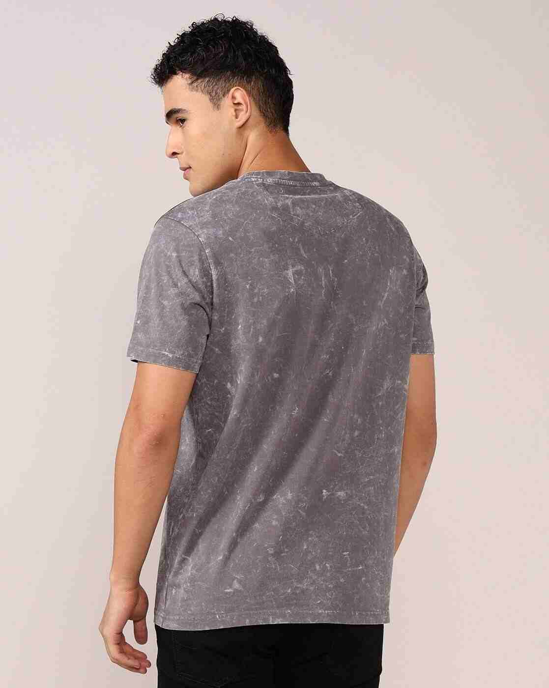 Lee Cooper | Men Graphic Print Relaxed Fit Crew-Neck T-Shirt|3