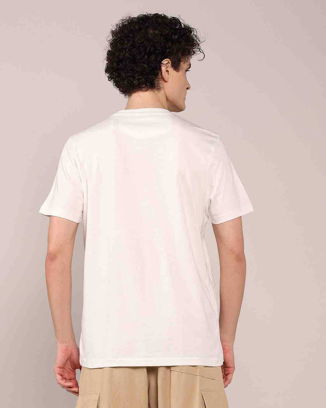 Lee Cooper | Men Tropical Print Relaxed Fit Crew-Neck T-Shirt|3