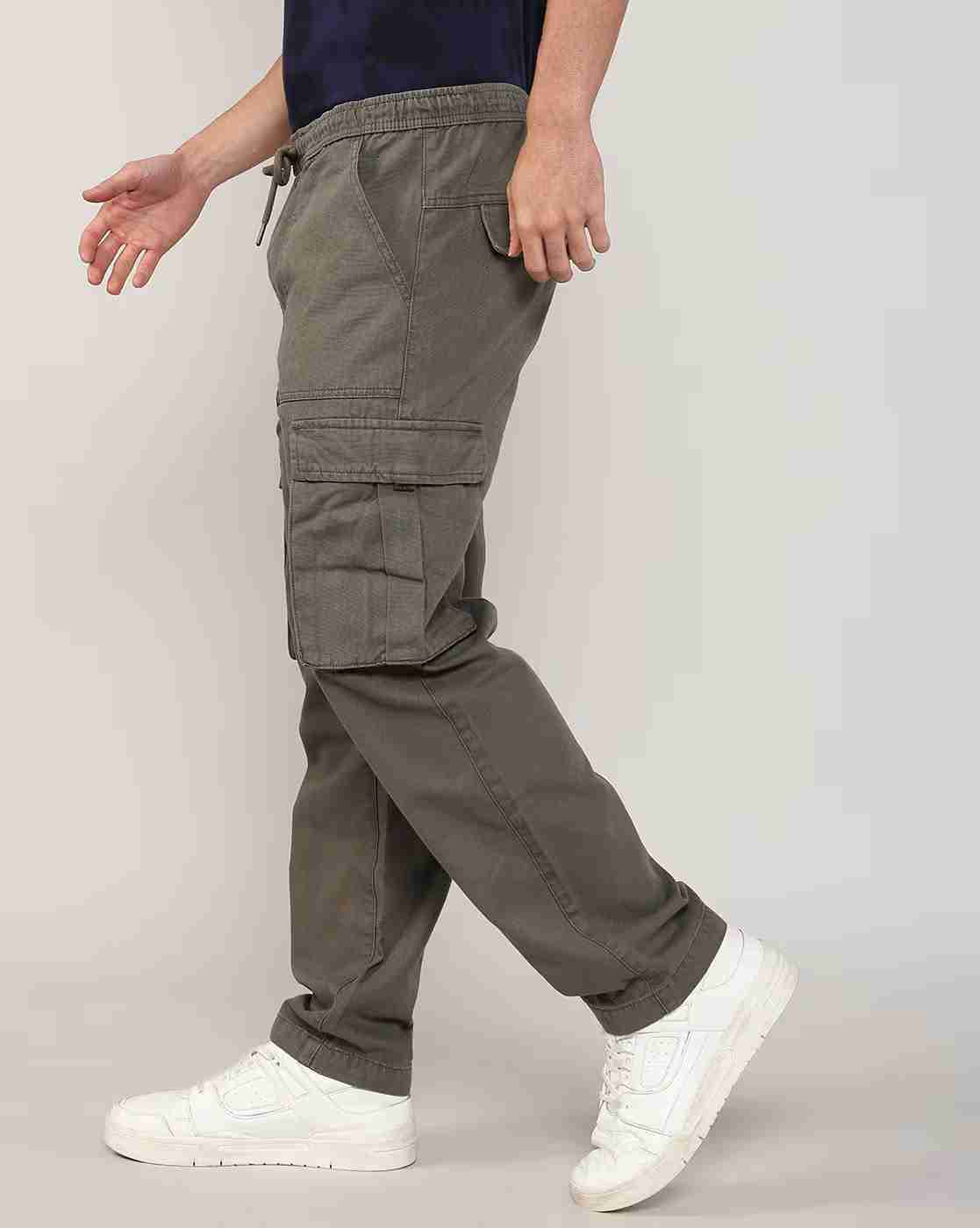 Lee Cooper | Men Relaxed Fit Cargo Pants|1