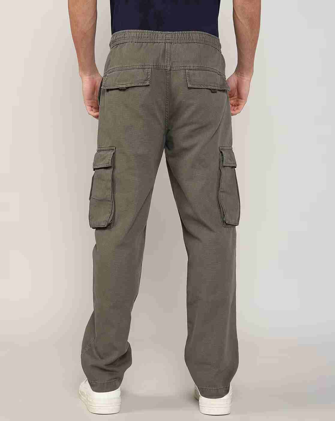 Lee Cooper | Men Relaxed Fit Cargo Pants|2