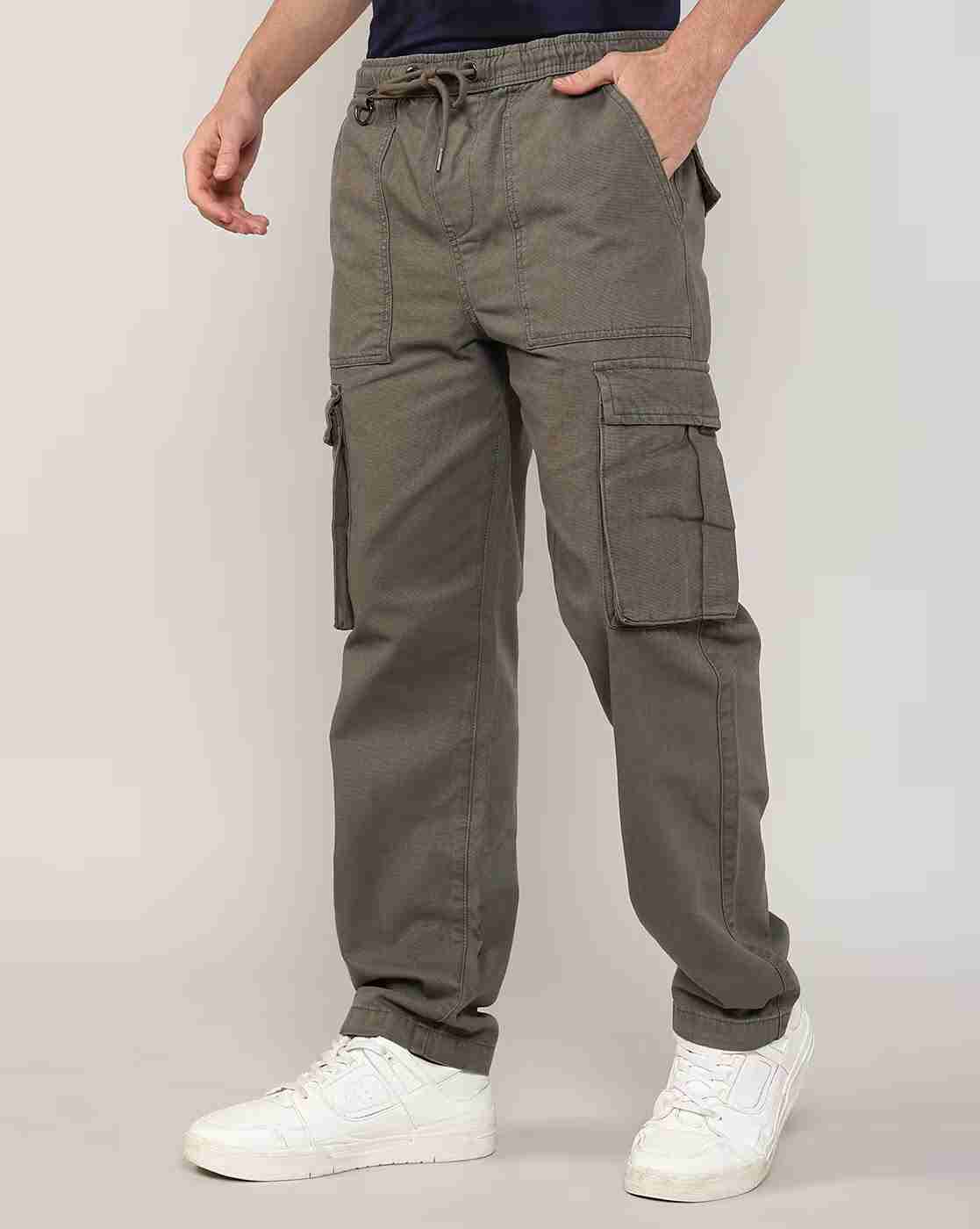 Lee Cooper | Men Relaxed Fit Cargo Pants|4