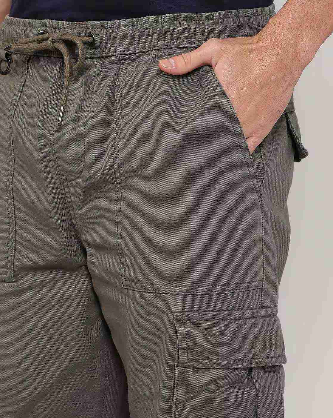 Lee Cooper | Men Relaxed Fit Cargo Pants|5