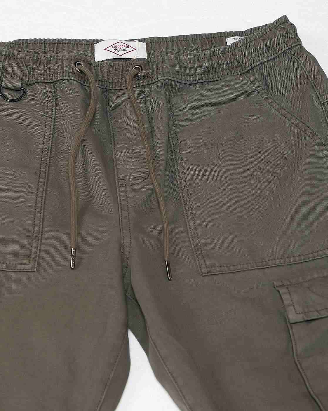Lee Cooper | Men Relaxed Fit Cargo Pants|6