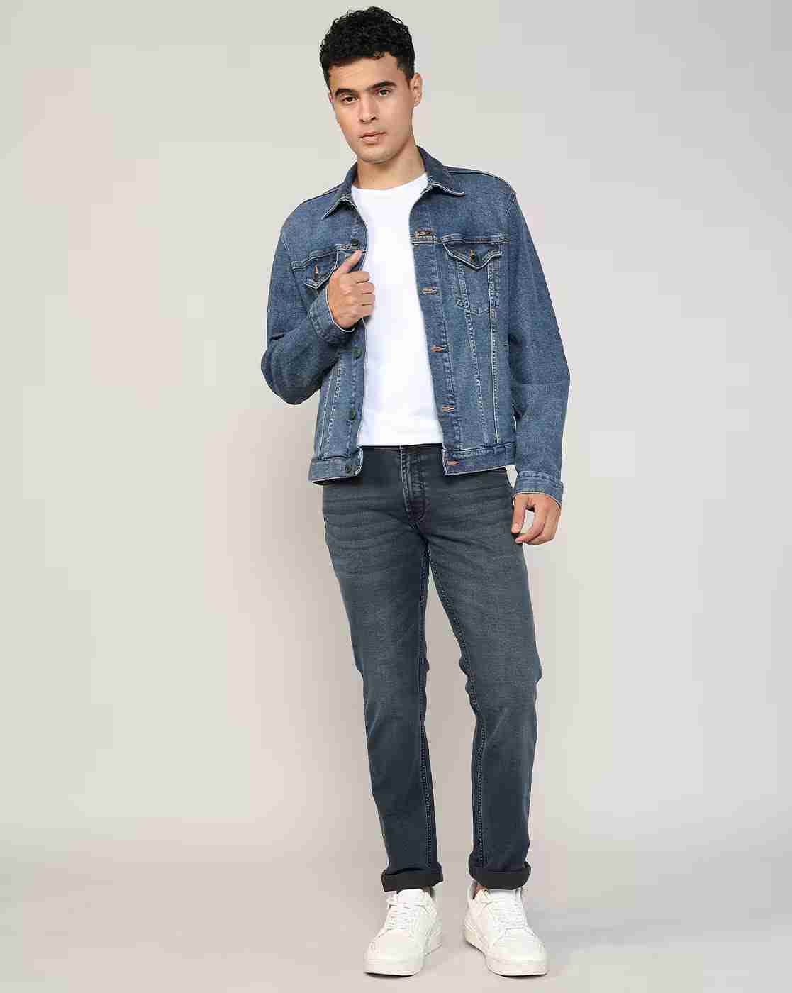 Lee Cooper | Men Lightly Washed Straight Jeans|0
