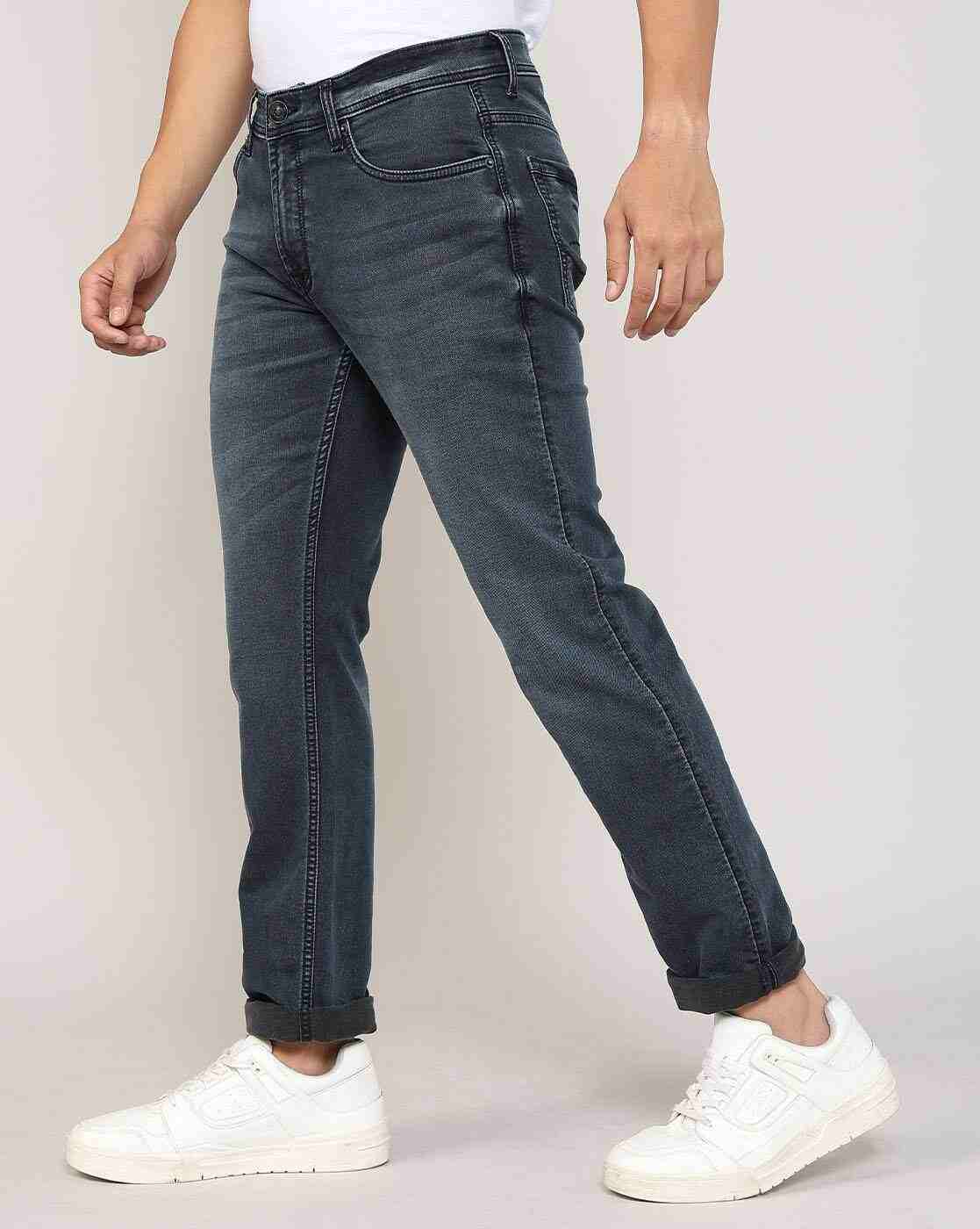 Lee Cooper | Men Lightly Washed Straight Jeans|1