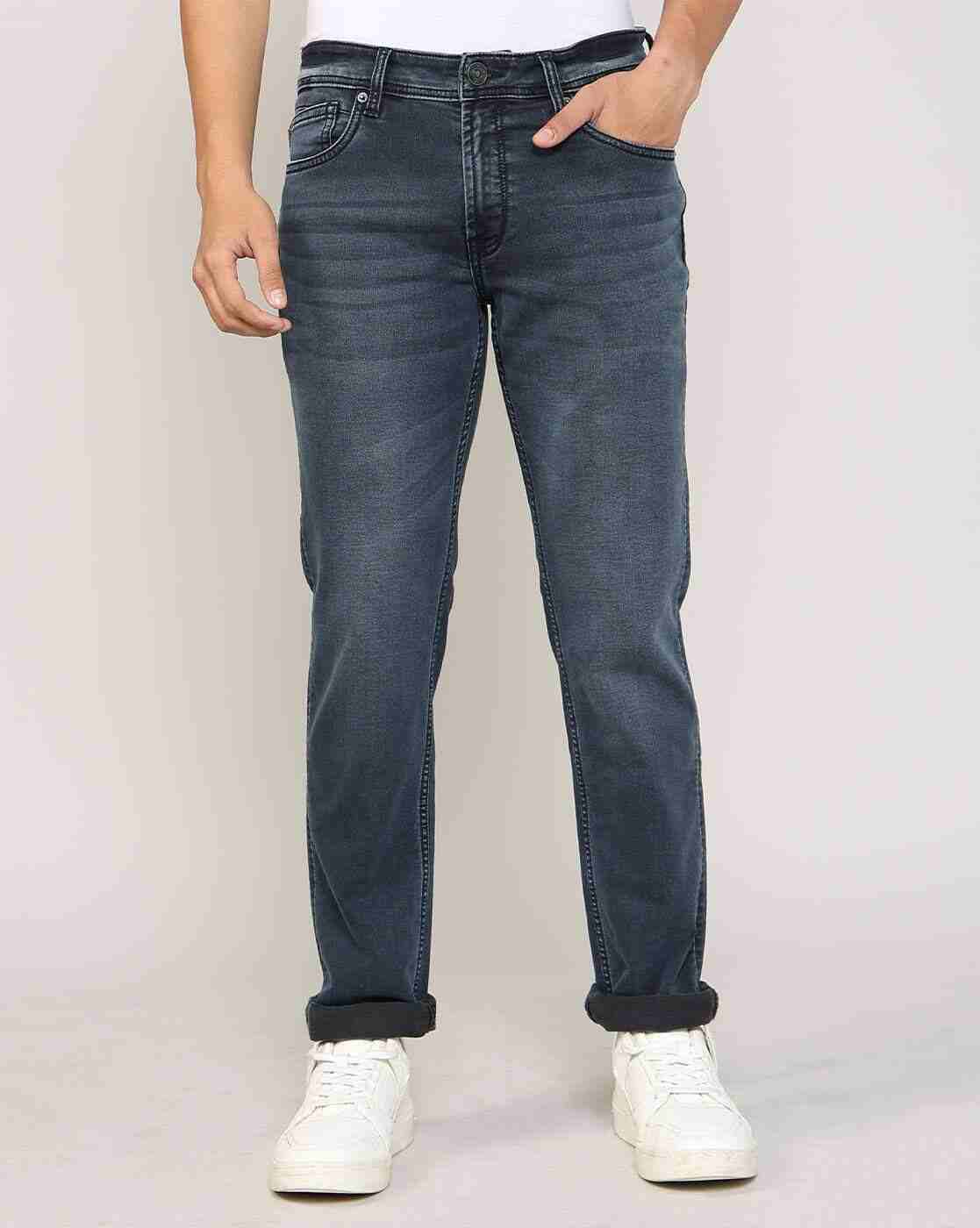 Lee Cooper | Men Lightly Washed Straight Jeans|3