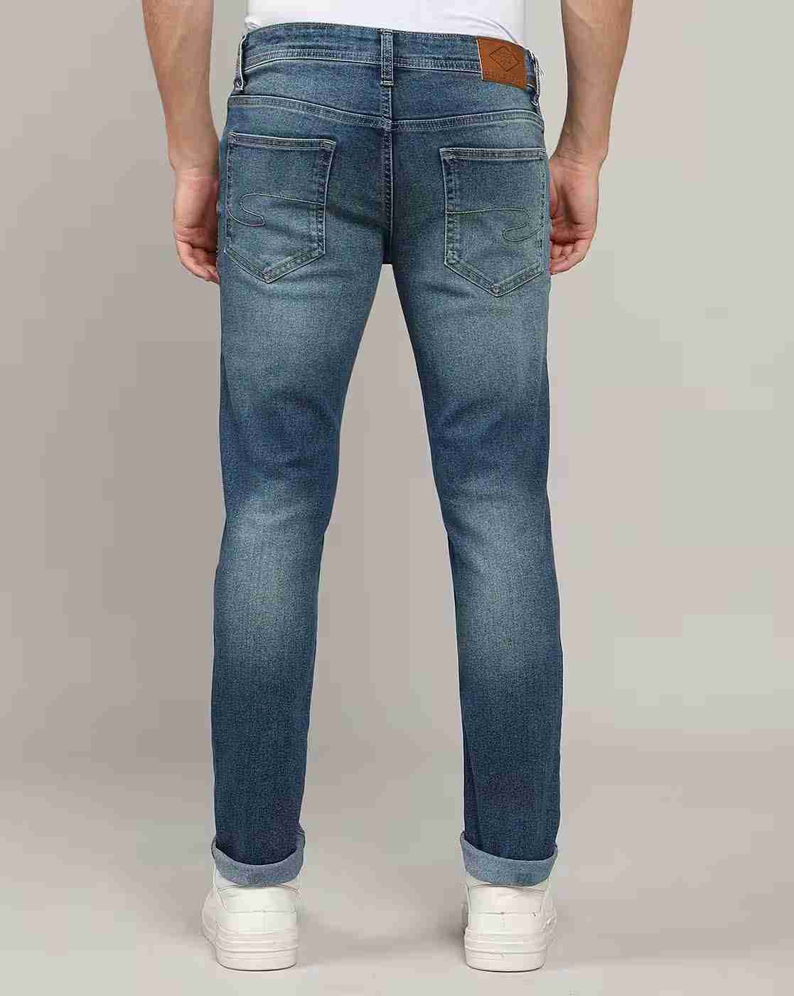 Lee Cooper | Men Mid-Wash Slim Fit Jeans|2