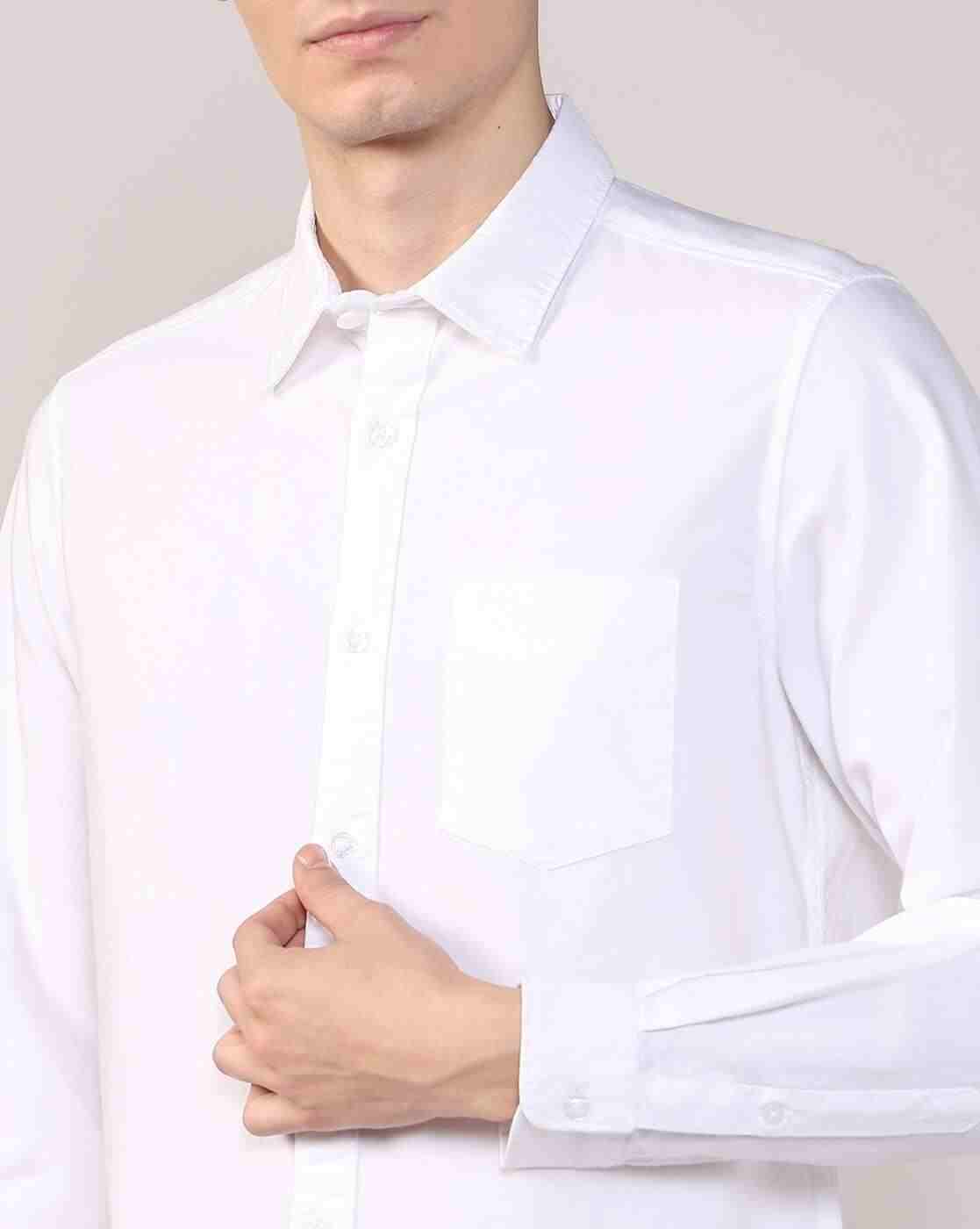 Lee Cooper | Men Regular Fit Shirt with Patch Pocket|0