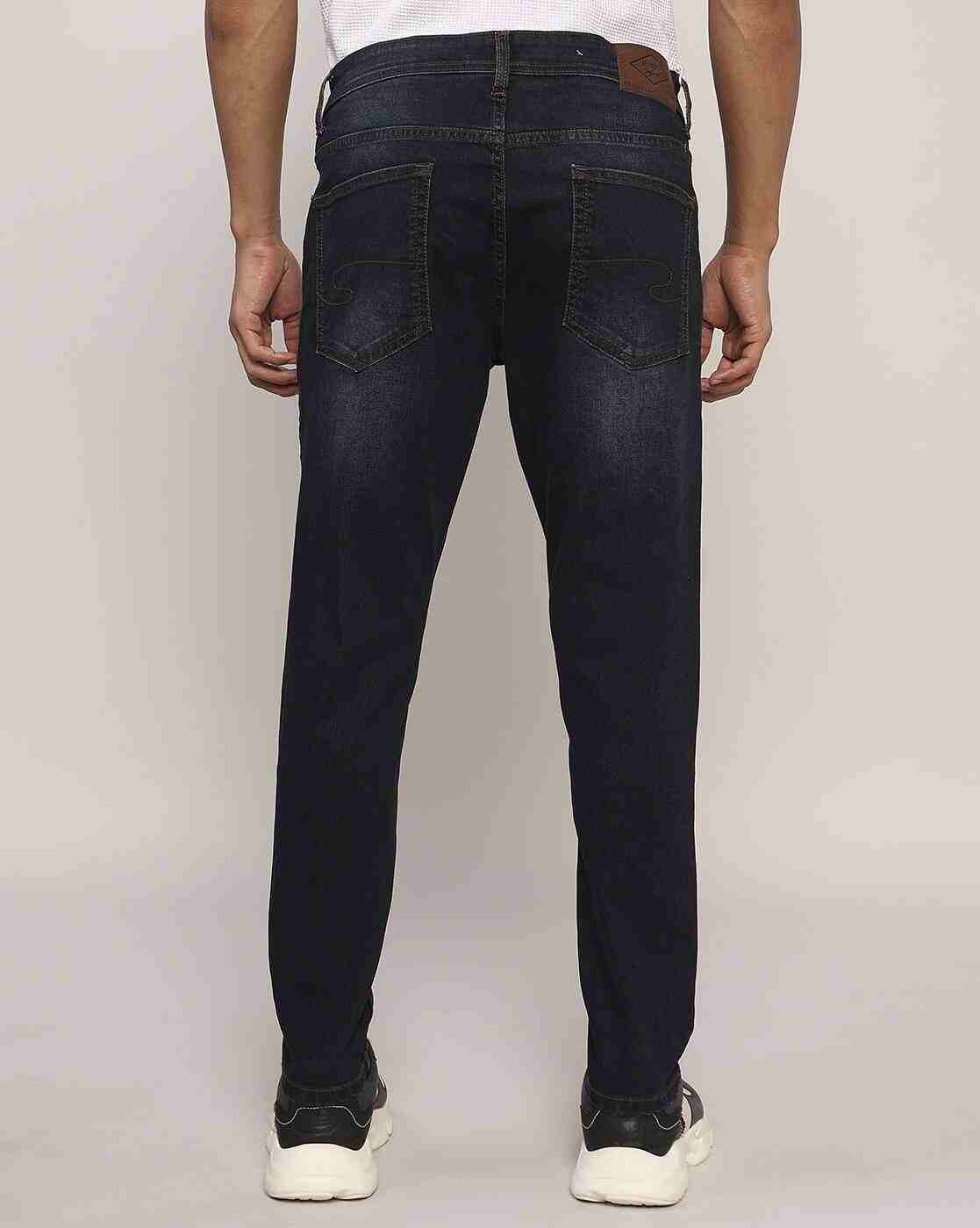 Lee Cooper | Men Lightly Washed Slim Fit Jeans|3