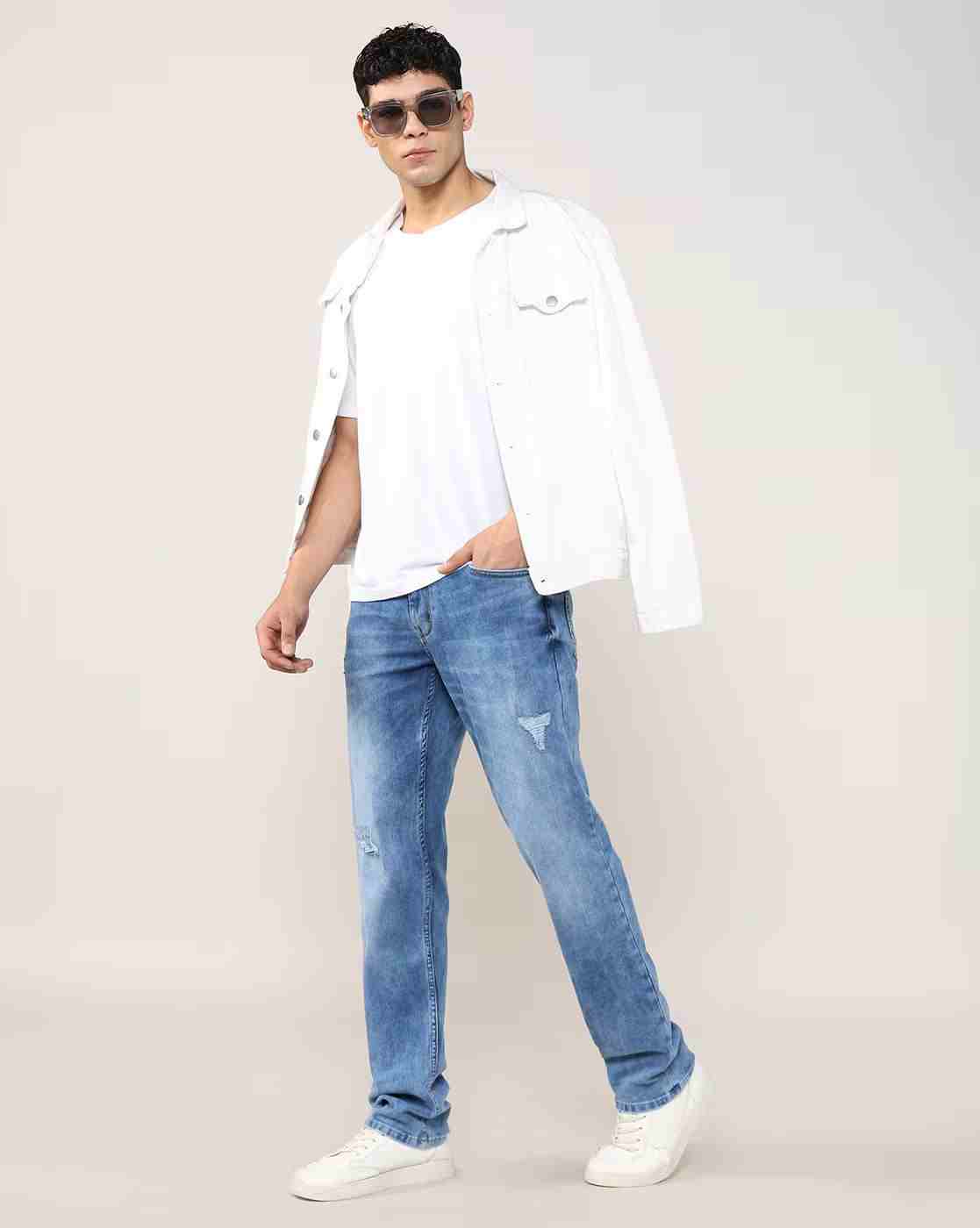 Lee Cooper | Men Straight Fit Mid-Waist Jeans|0