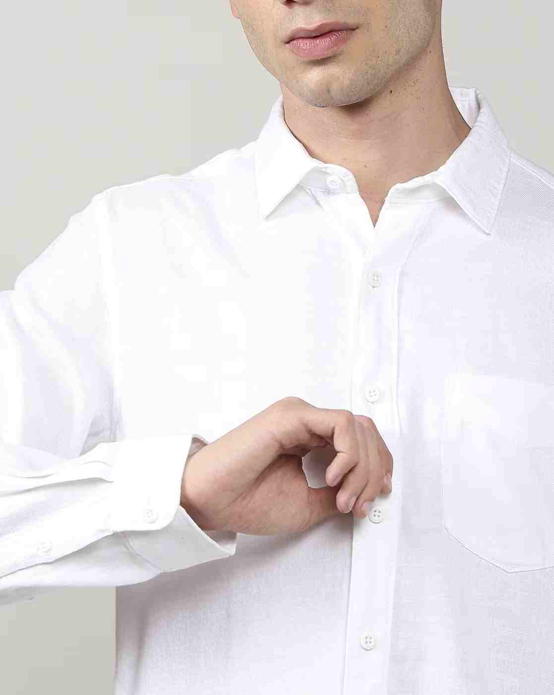 Lee Cooper | Men Regular Fit Shirt with Patch Pocketa|5