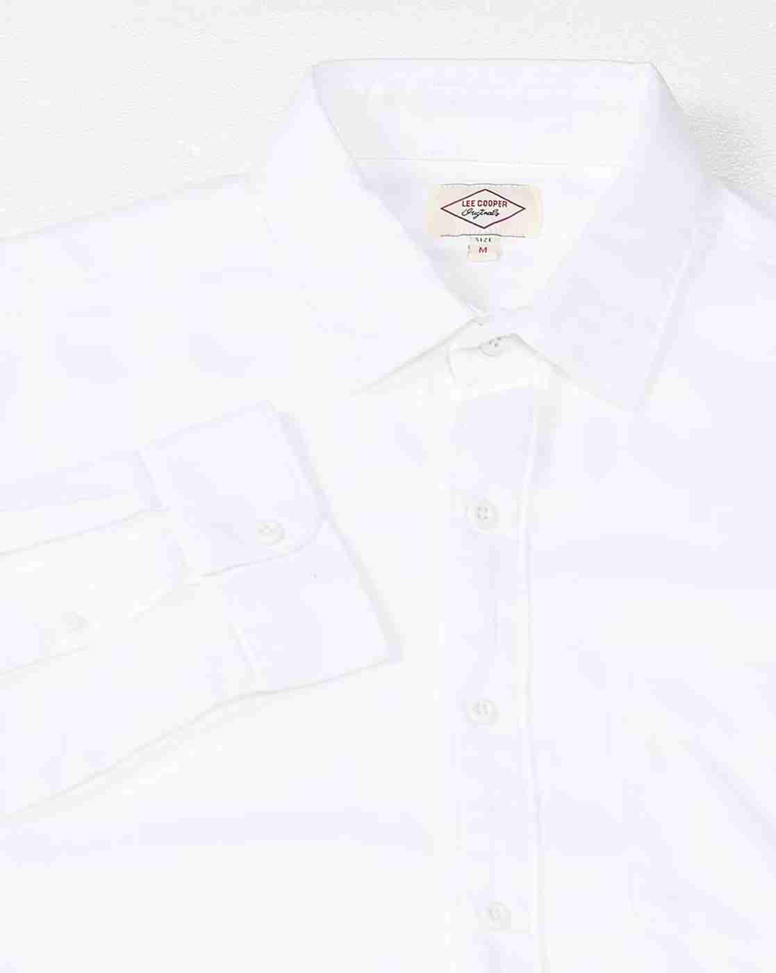 Lee Cooper | Men Regular Fit Shirt with Patch Pocketa|6