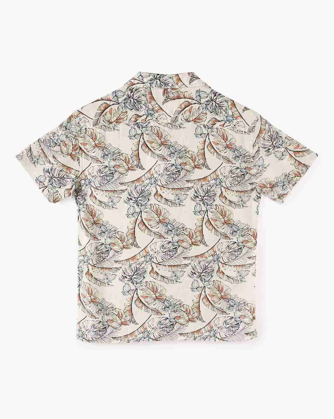 Lee Cooper | Boys Tropical Print Relaxed Fit Shirt|1