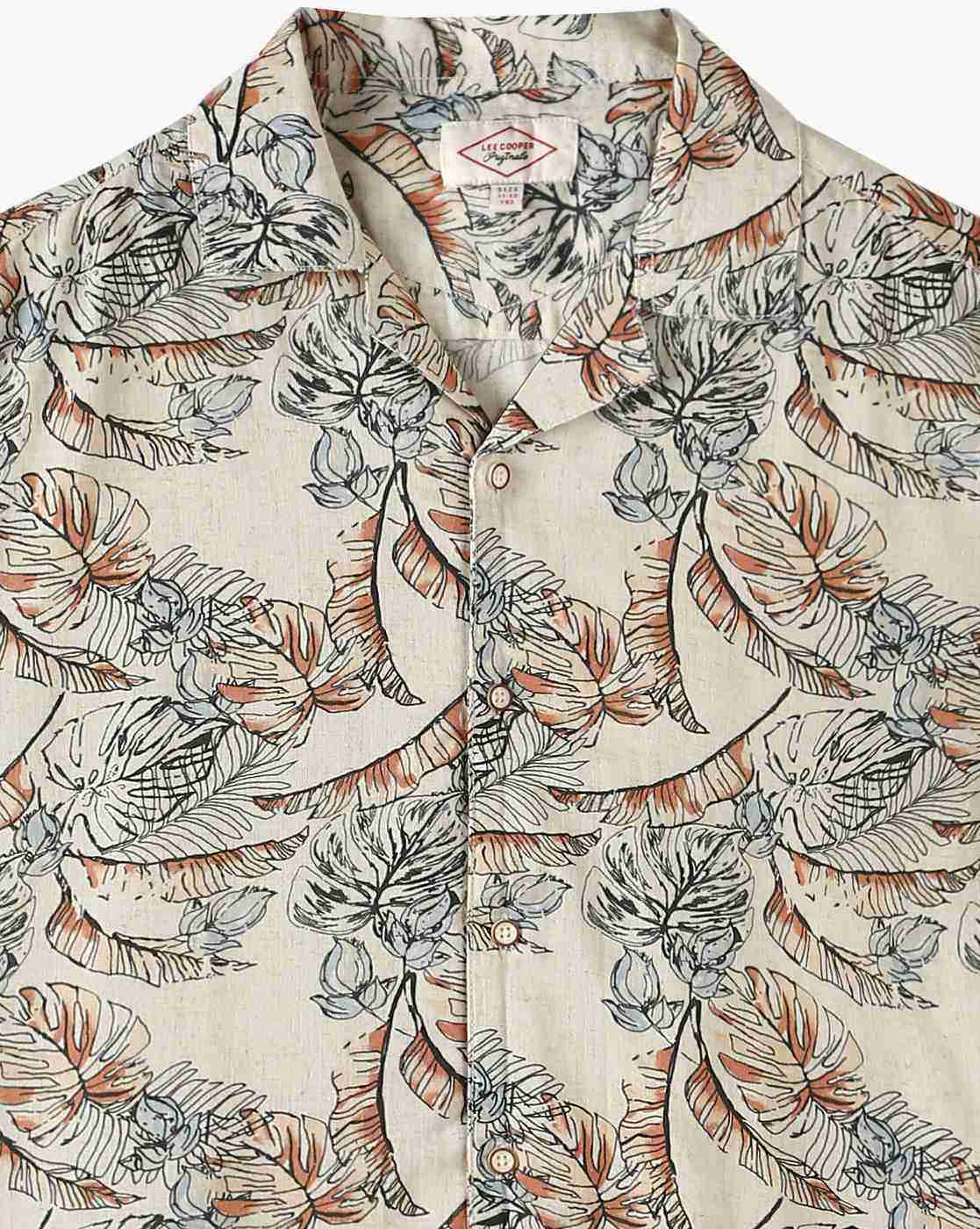 Lee Cooper | Boys Tropical Print Relaxed Fit Shirt|2