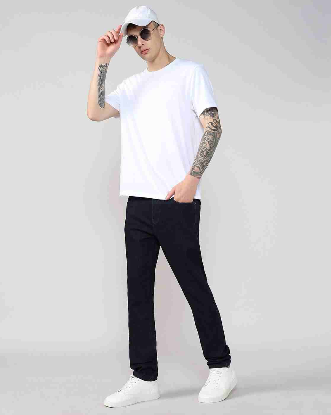 Lee Cooper | Men Harry Mid-Rise Comfort Straight Fit Jeans|0