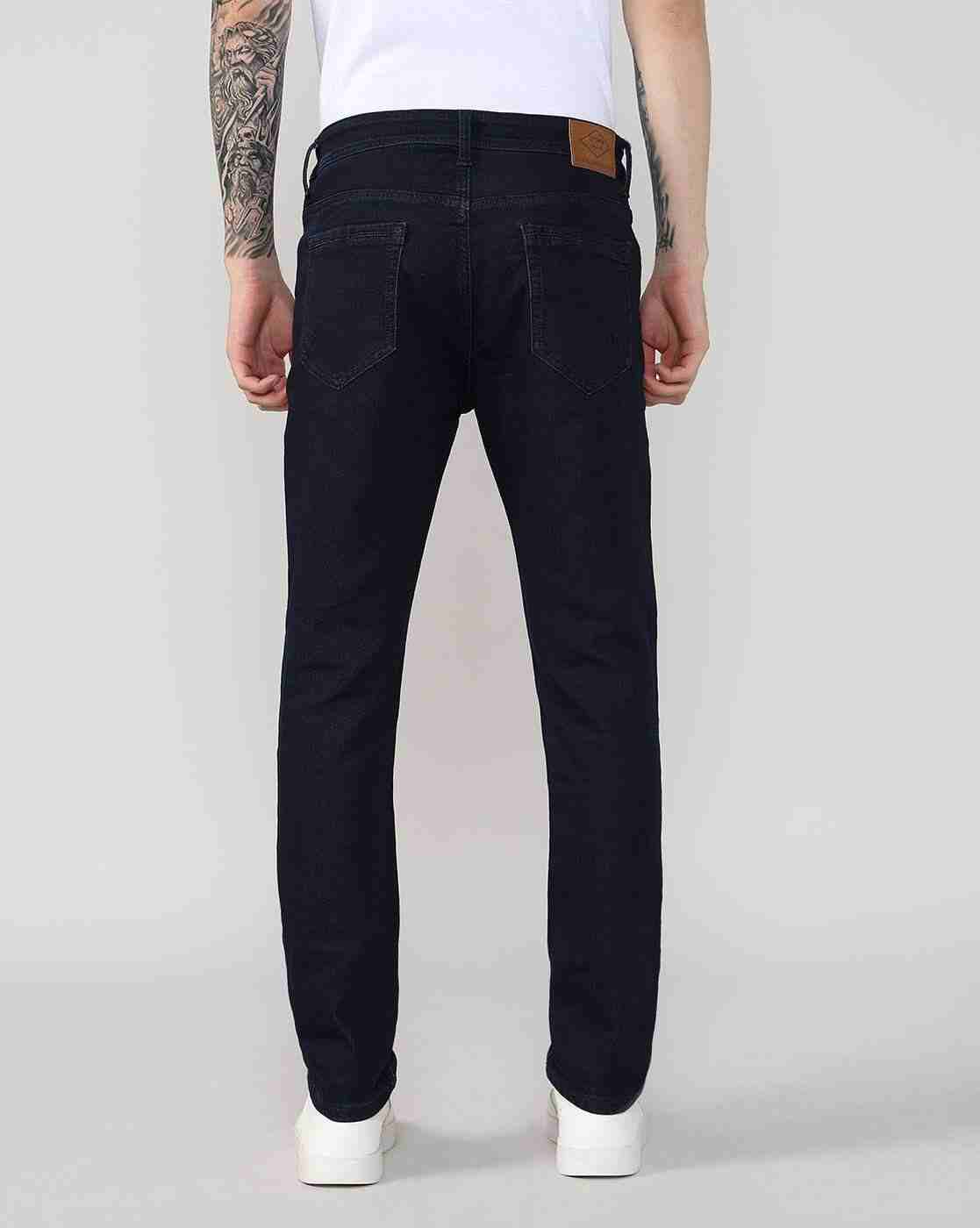 Lee Cooper | Men Harry Mid-Rise Comfort Straight Fit Jeans|3