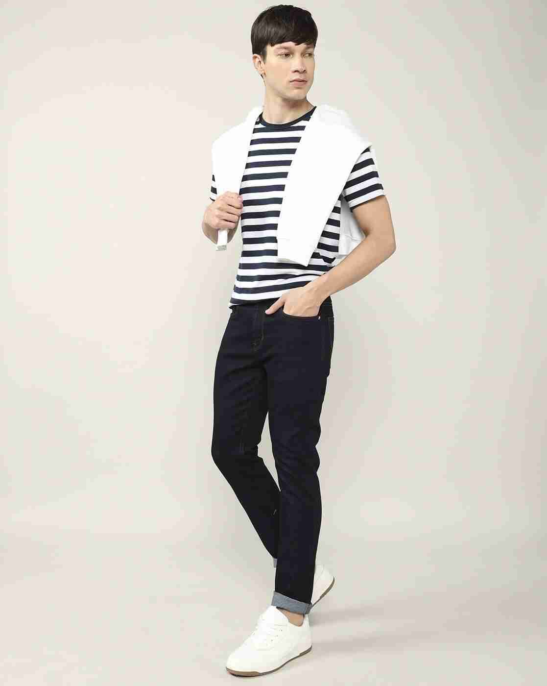 Lee Cooper | Men Harry Mid-Rise Straight Jeans|0