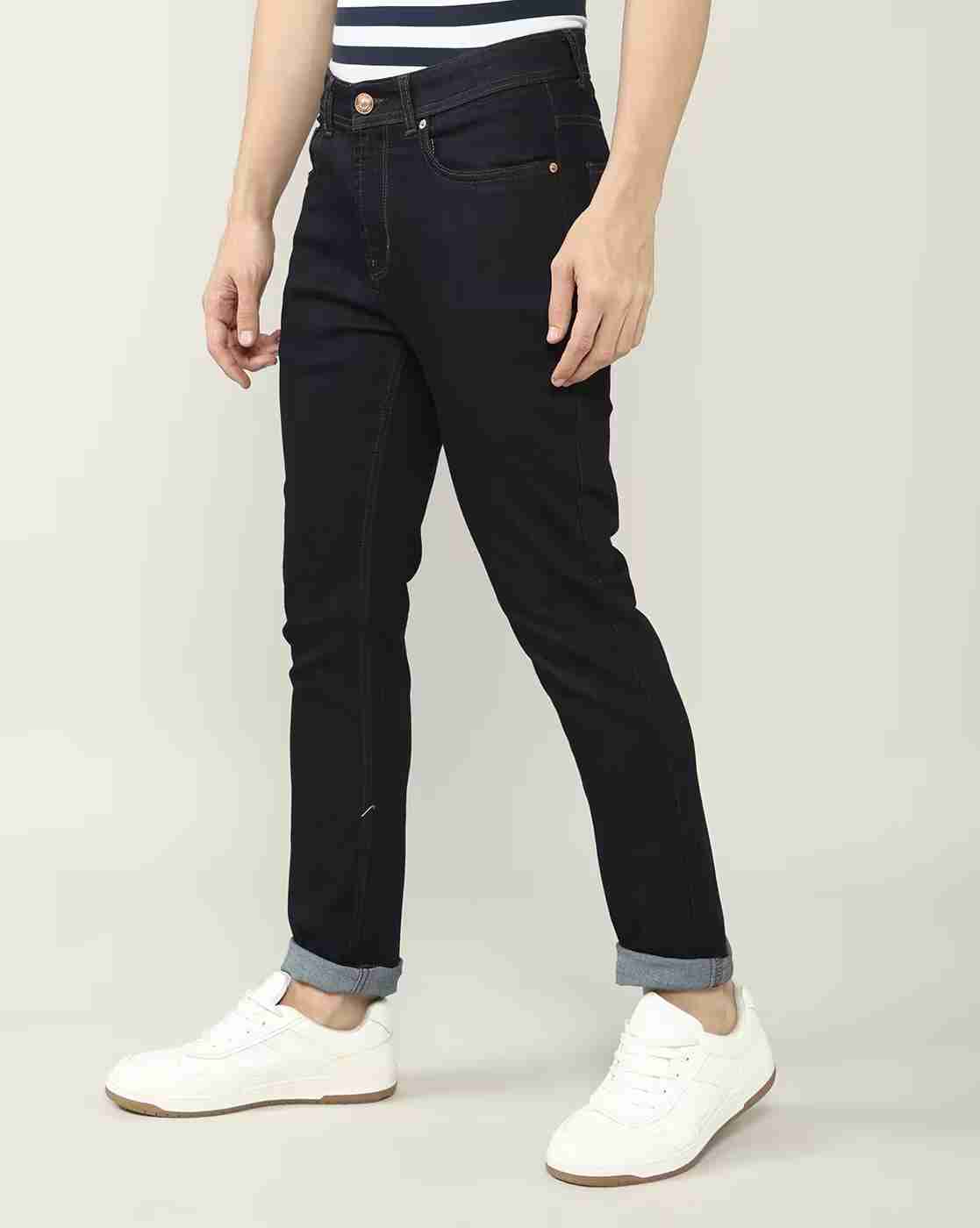 Lee Cooper | Men Harry Mid-Rise Straight Jeans|1