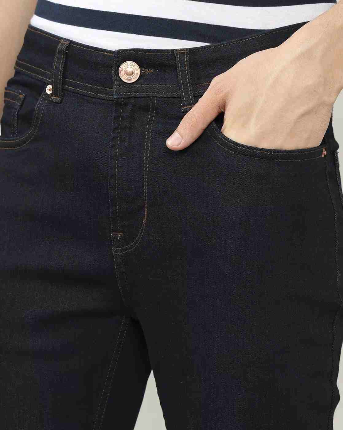 Lee Cooper | Men Harry Mid-Rise Straight Jeans|4