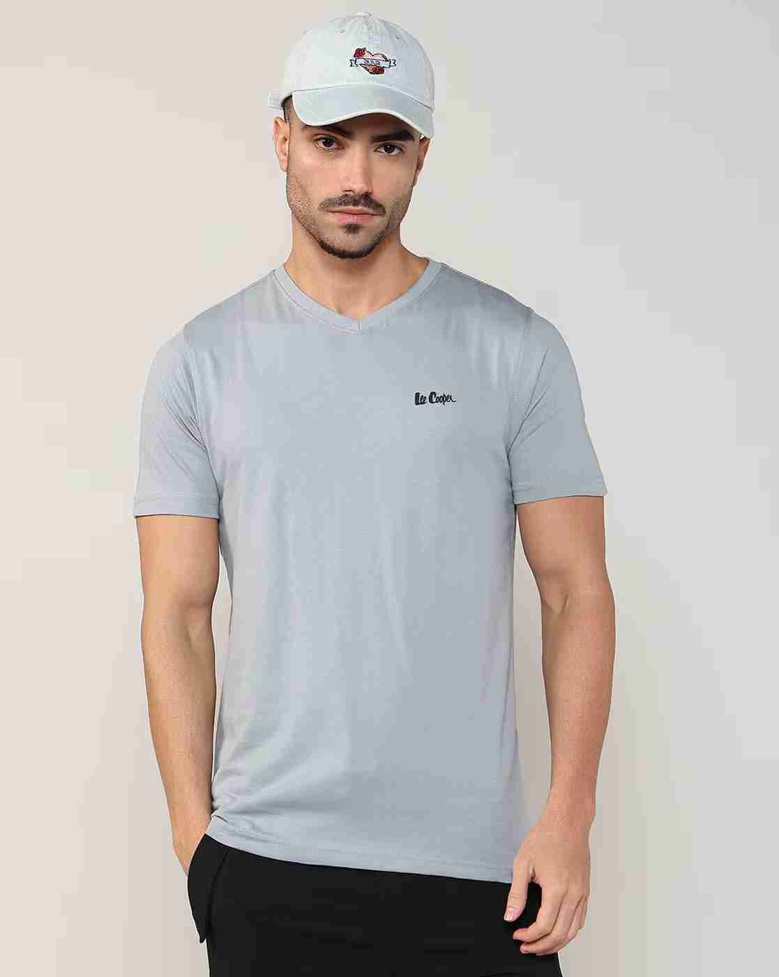 Men Regular Fit V-Neck T-Shirt
