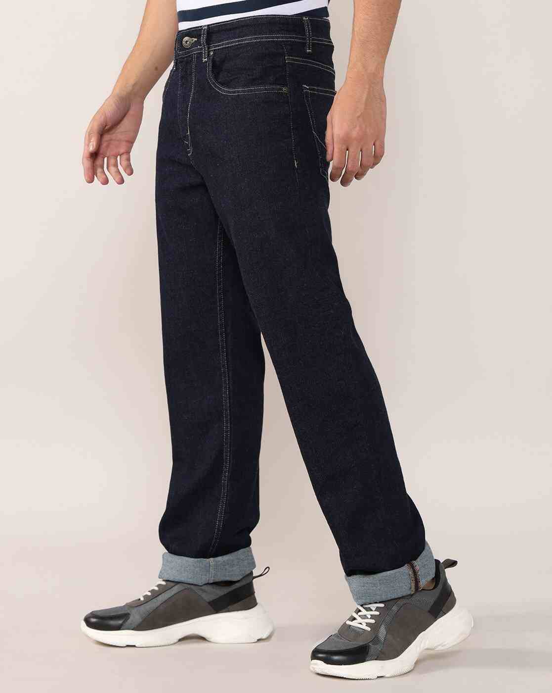 Lee Cooper | Men Mid-Rise Straight Jeans|1