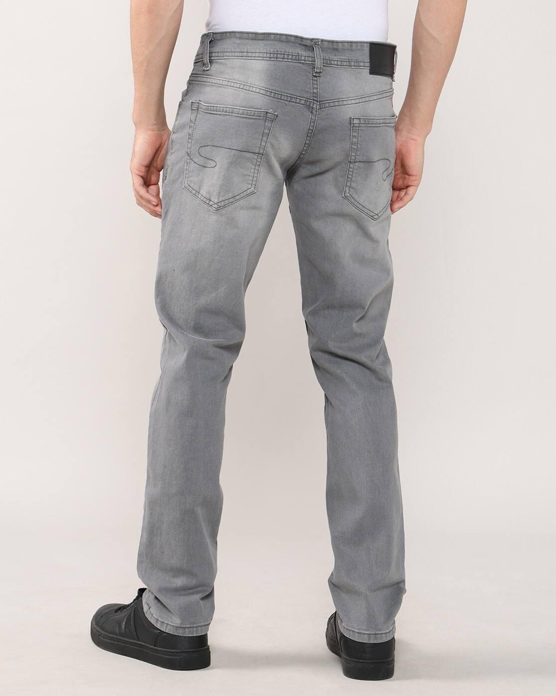 Lee Cooper | Men Mid-Wash Slim Fit Jeans|3