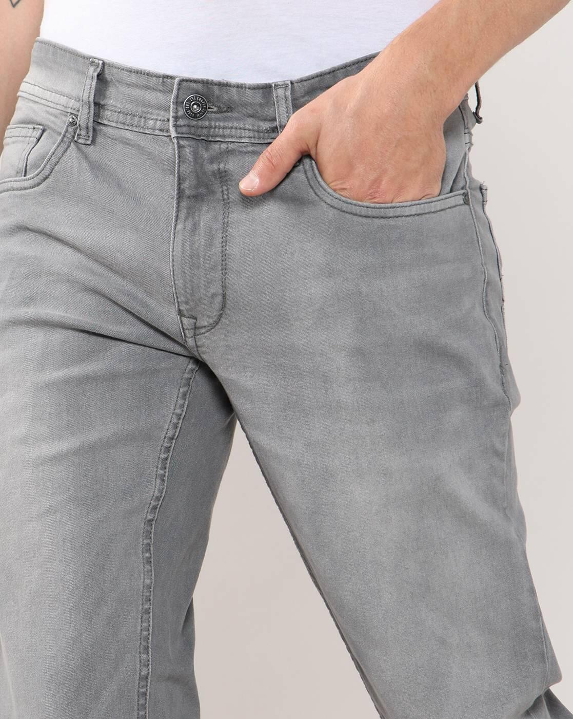 Lee Cooper | Men Mid-Wash Slim Fit Jeans|4